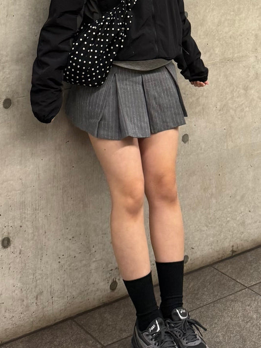 ストライププリーツスカート DPB93079