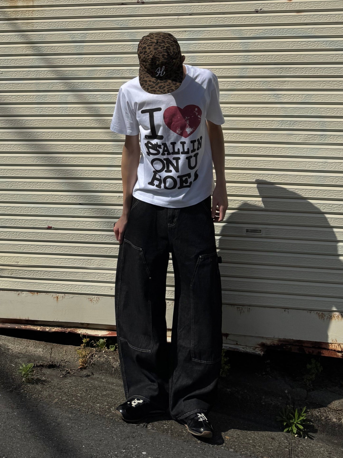 フロントステッチデザインデニムパンツ DPC05049
