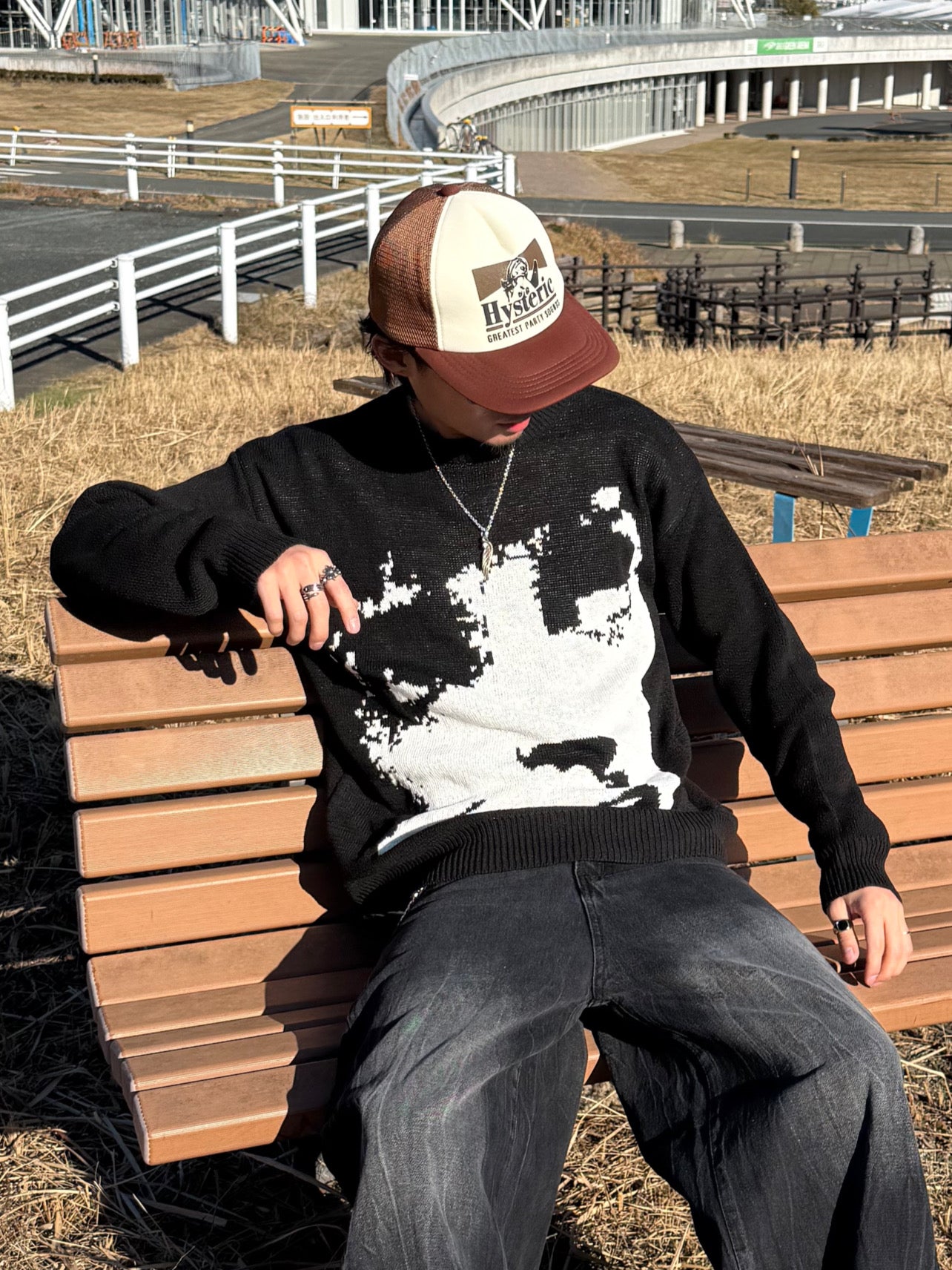 フェイスデザインニット DPB90113