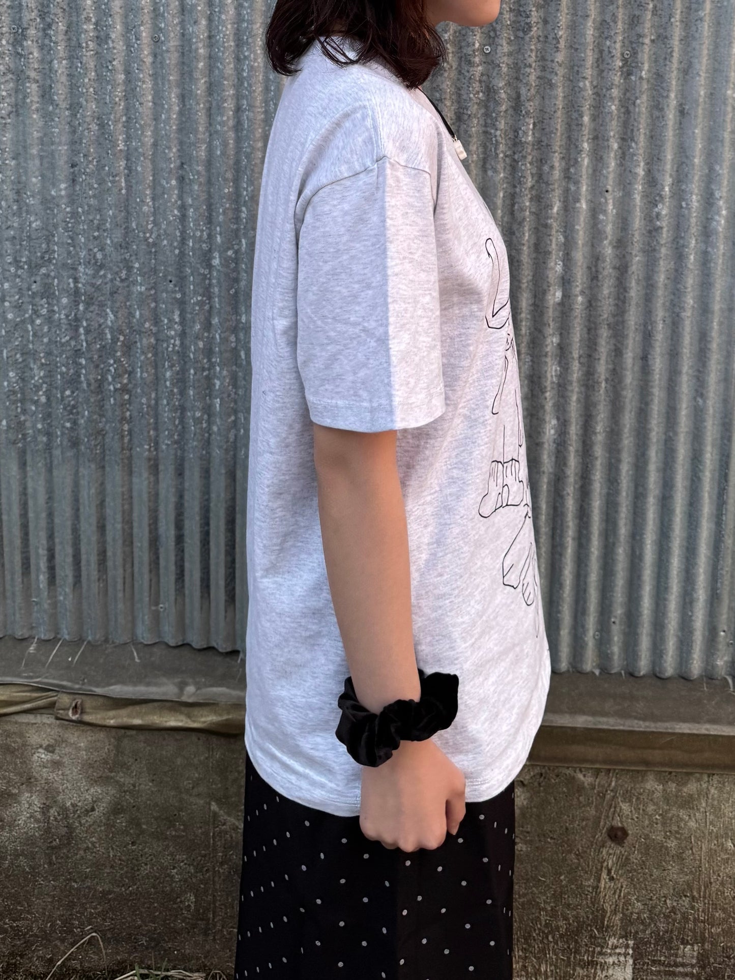 オヒルネキャットTシャツ DPC03055