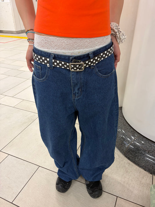 ワイドフィットデニムパンツ DPB92157
