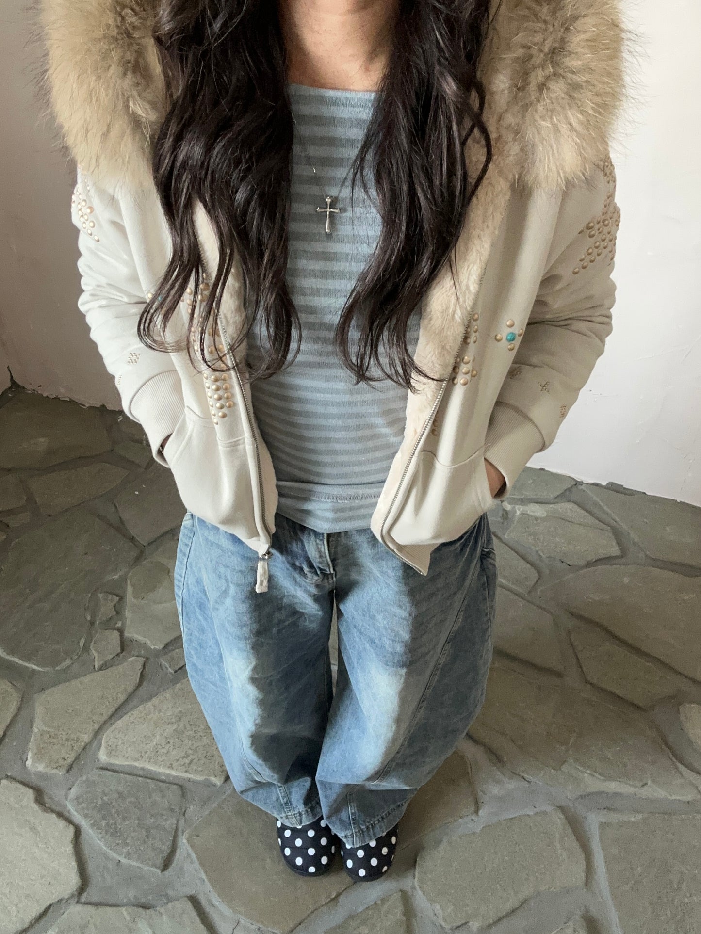 ワイドデニムパンツ DPB95062