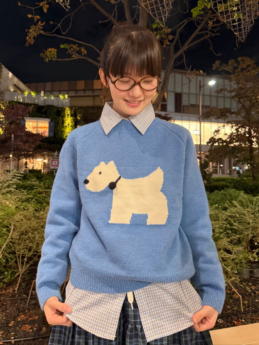 ドッグブルーニット DPA43674