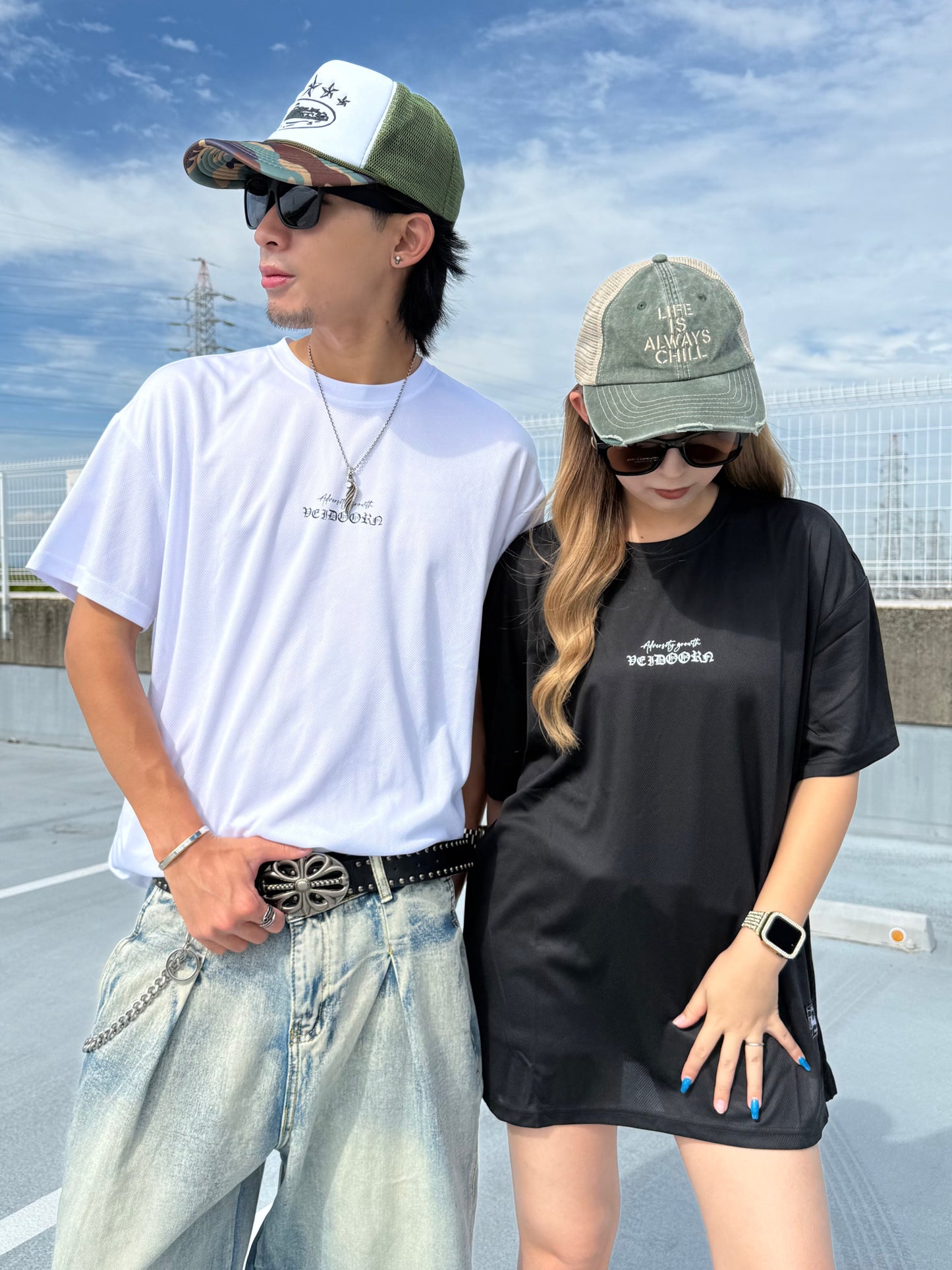 バーブワイヤーデザインTシャツ DPB90194
