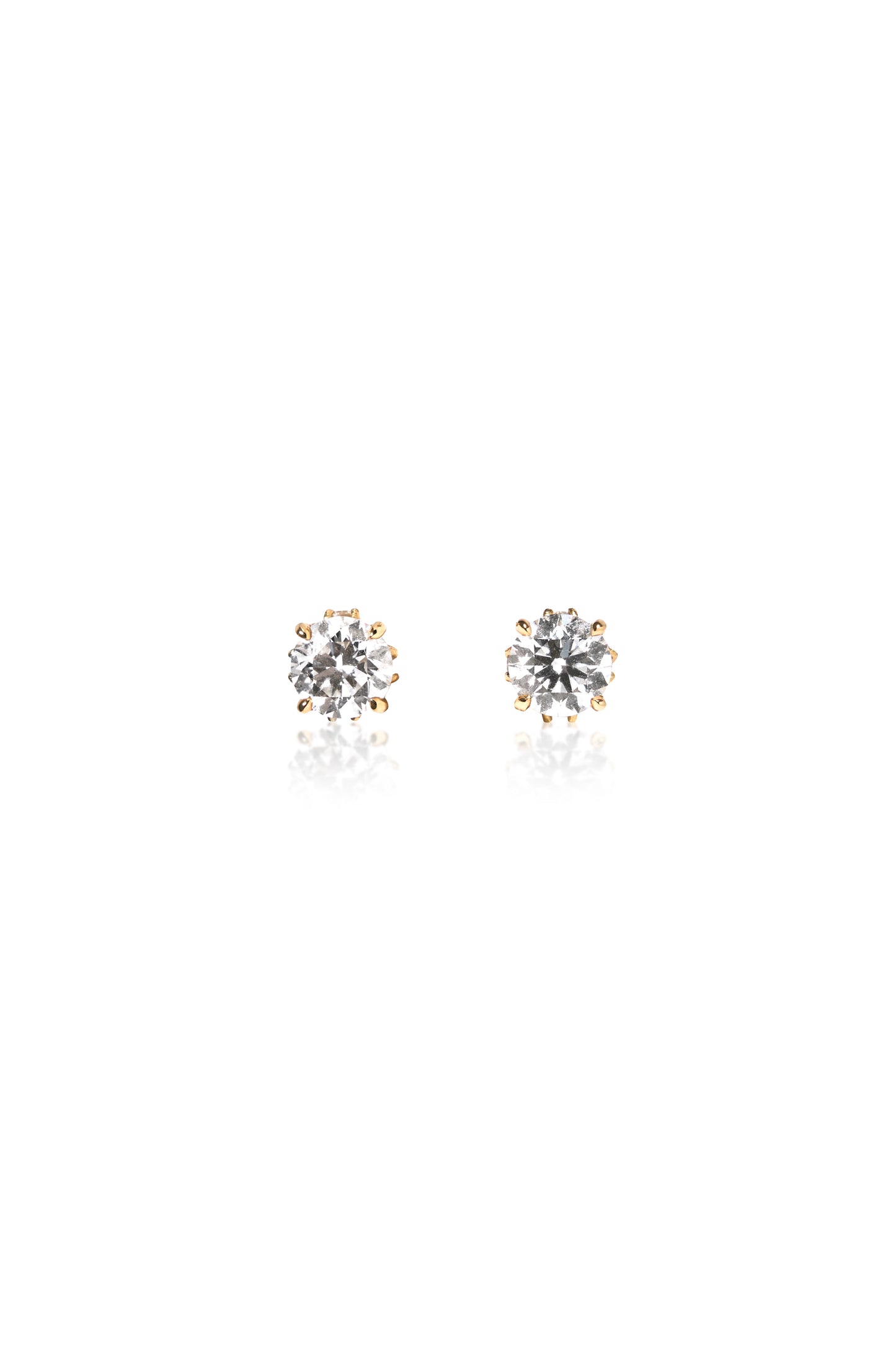 1カラット ダイヤモンドピアス / ラウンド