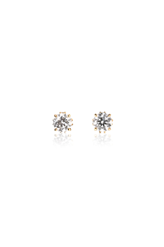 1カラット ダイヤモンドピアス / ラウンド