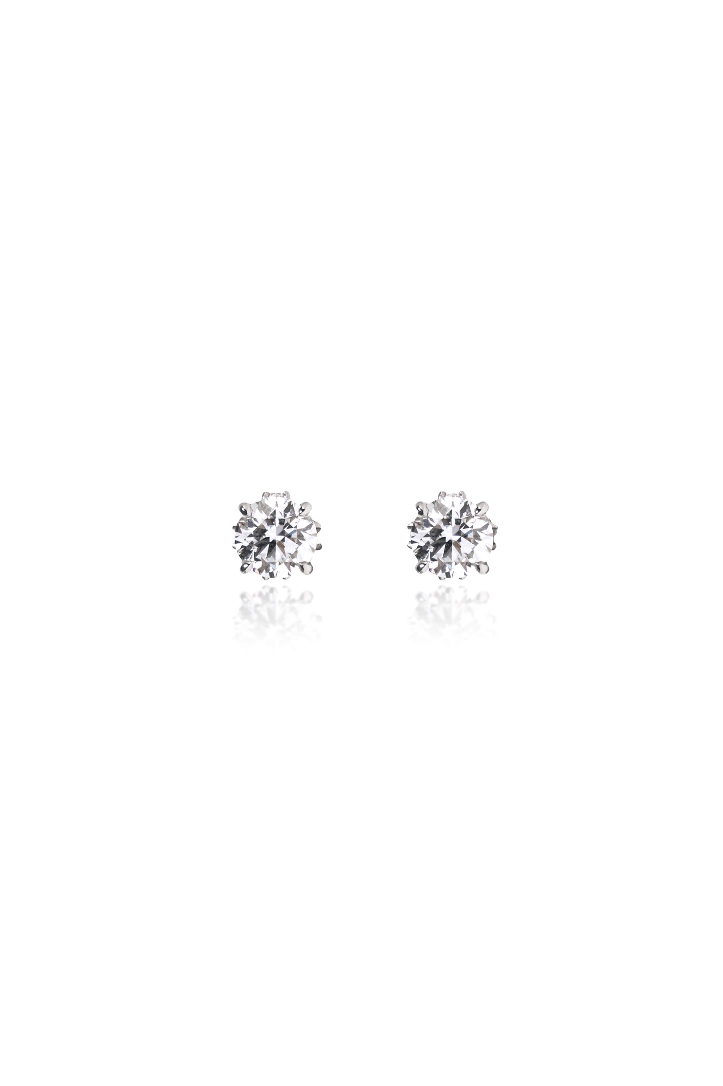 1カラット ダイヤモンドピアス / ラウンド