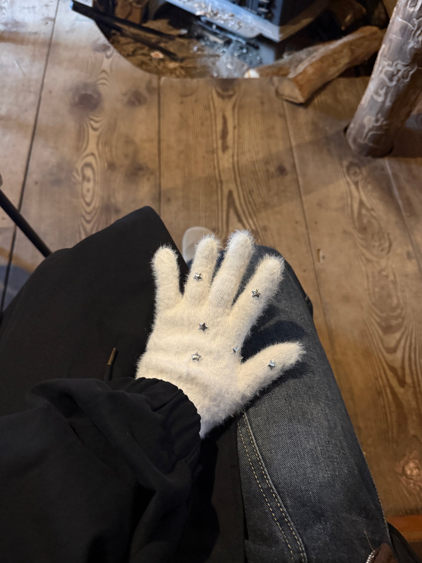 スタッズファー手袋 DPC01038