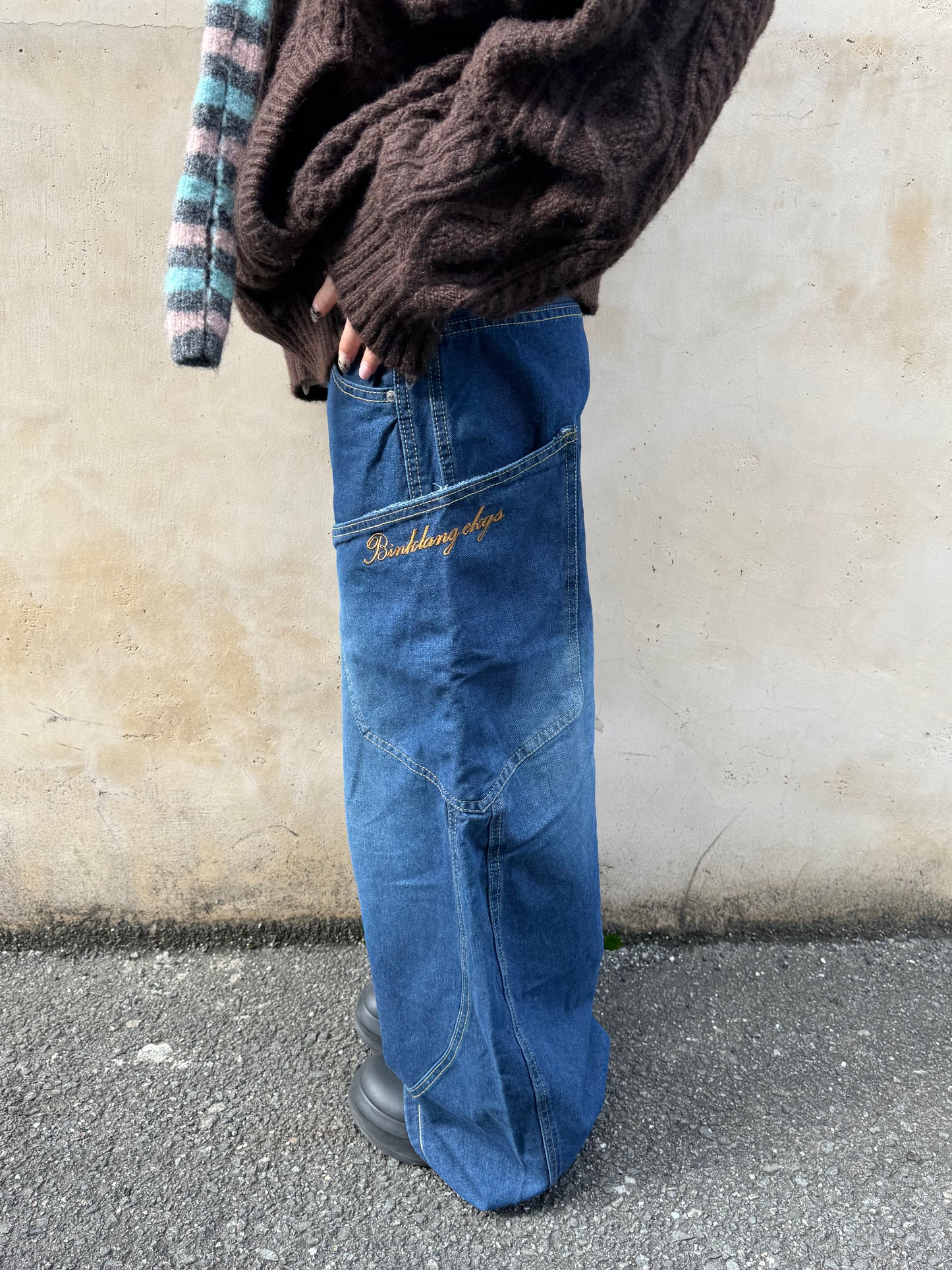 ポケットバルーンデニムパンツ DPB85305