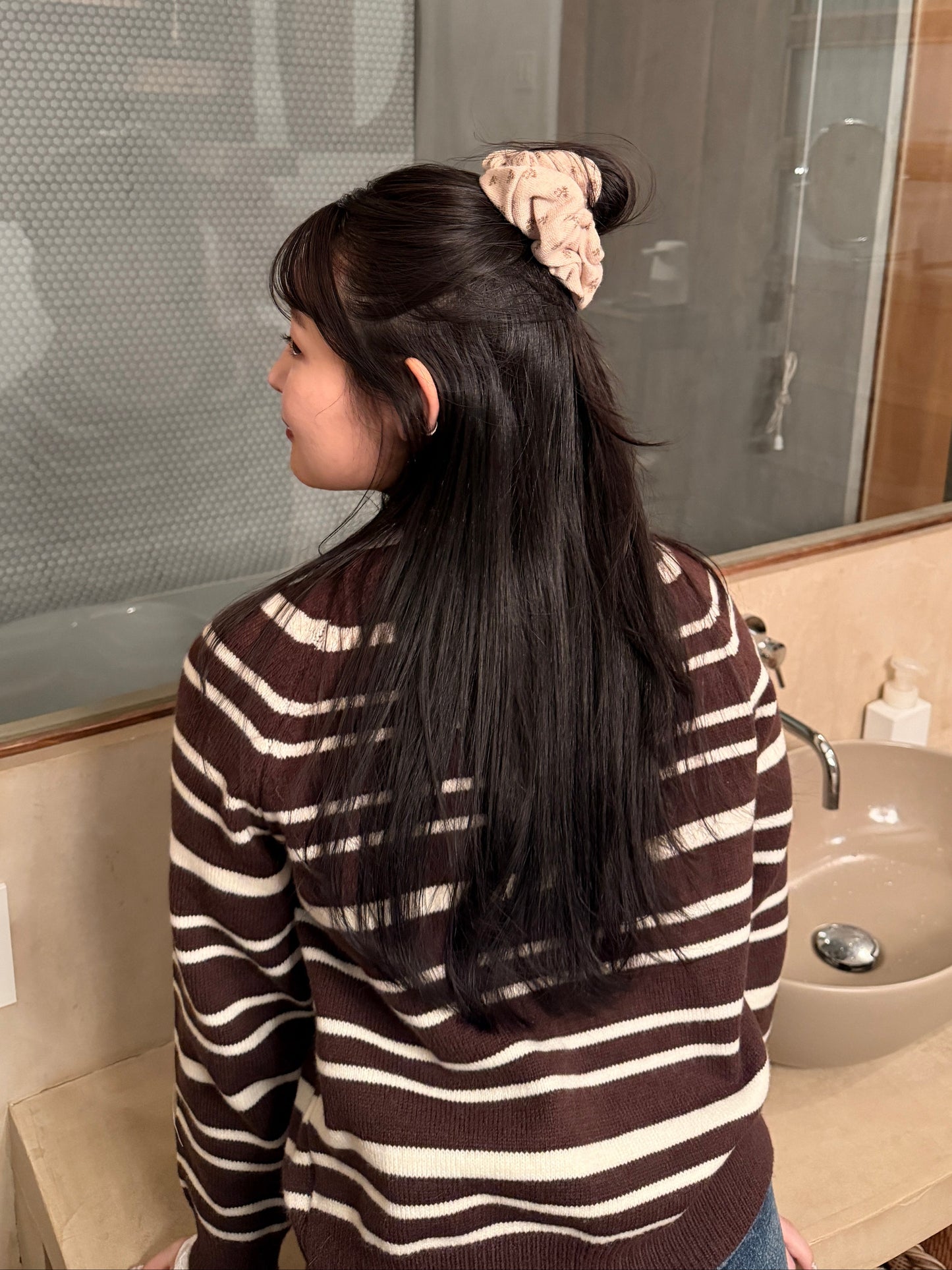 フラワーコットンシュシュ DPB78253