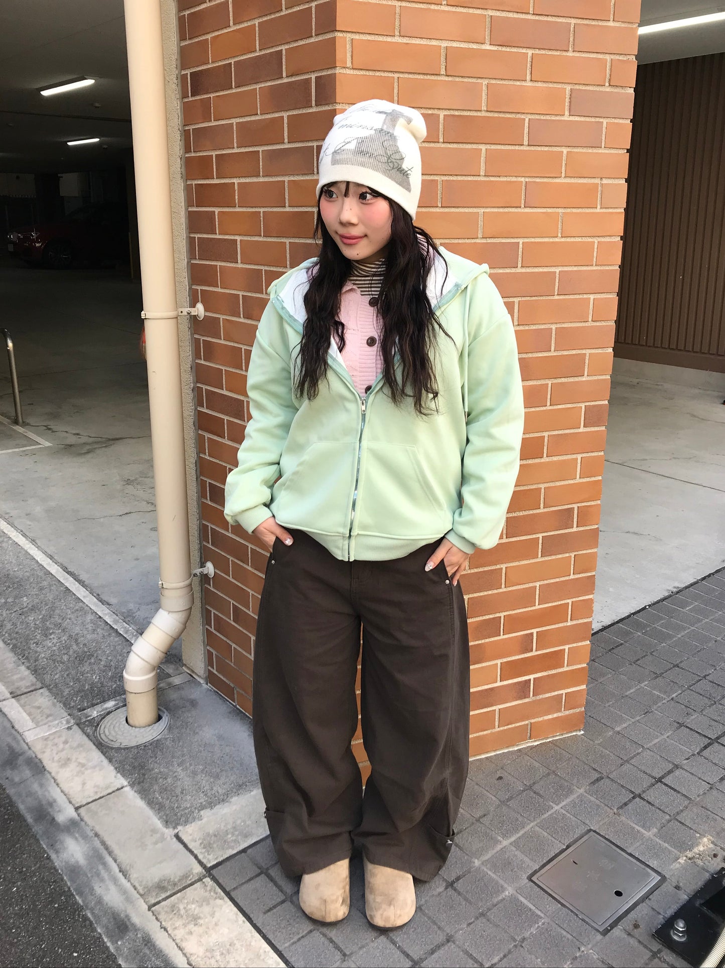 ワイドバギーパンツ DPB89201