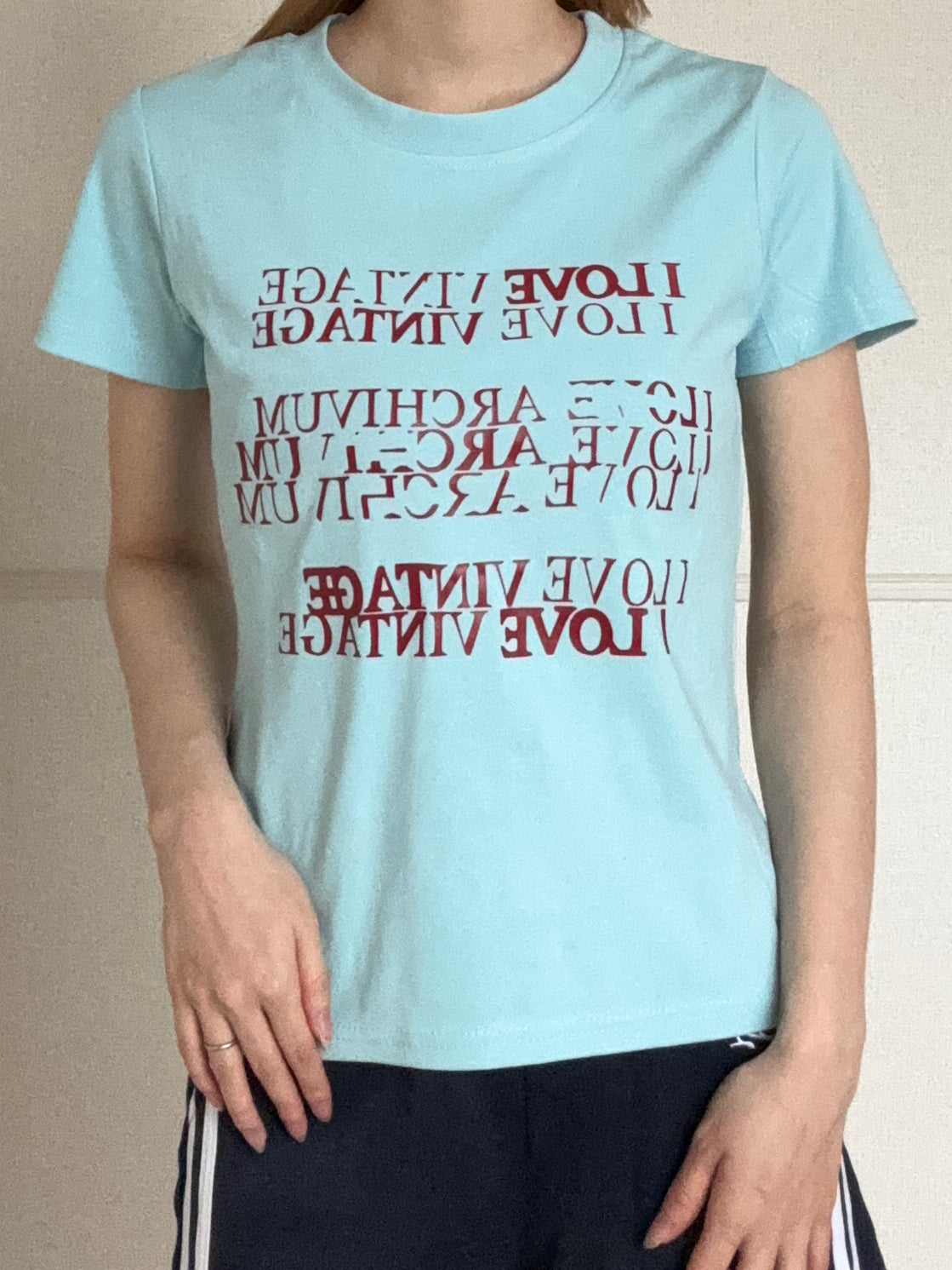 ライトブルーロゴTシャツ DPB88237