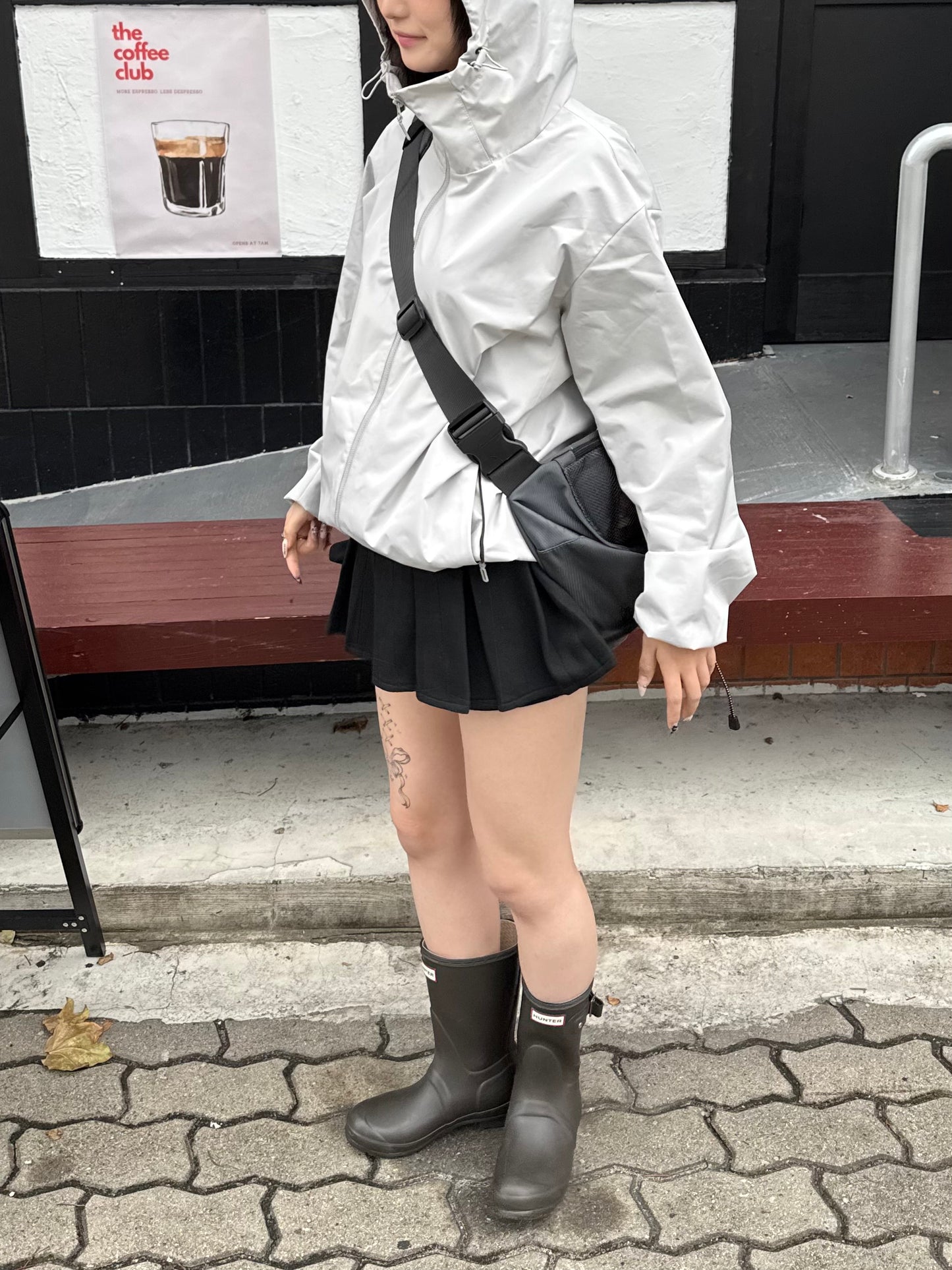 プリーツショートスカートパンツ DPB85355