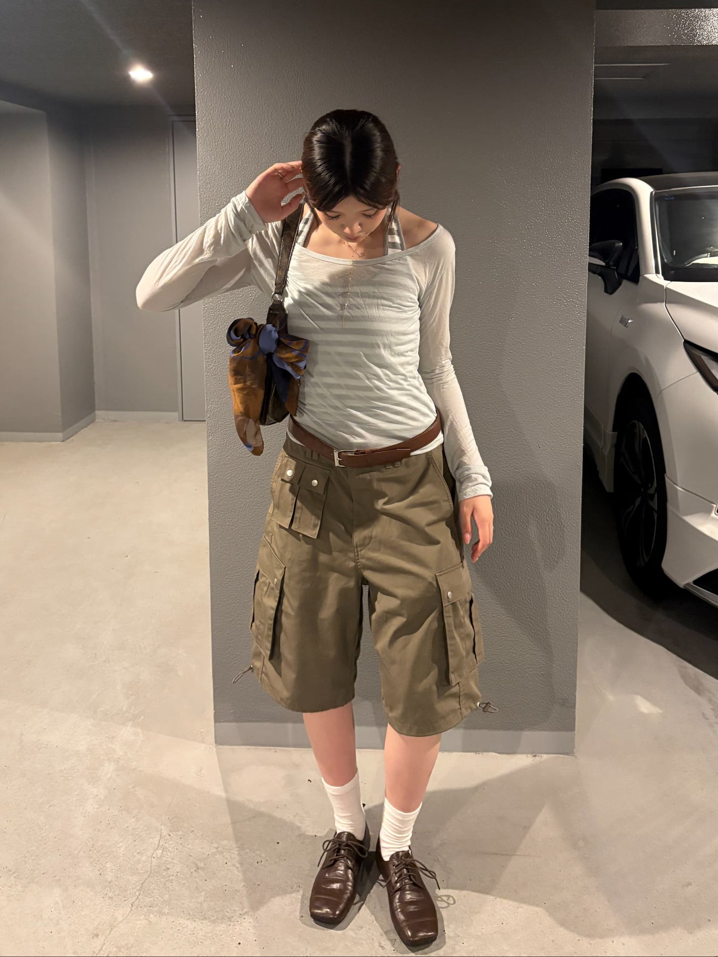 シアーTホルターネックキャミセット DPC08036