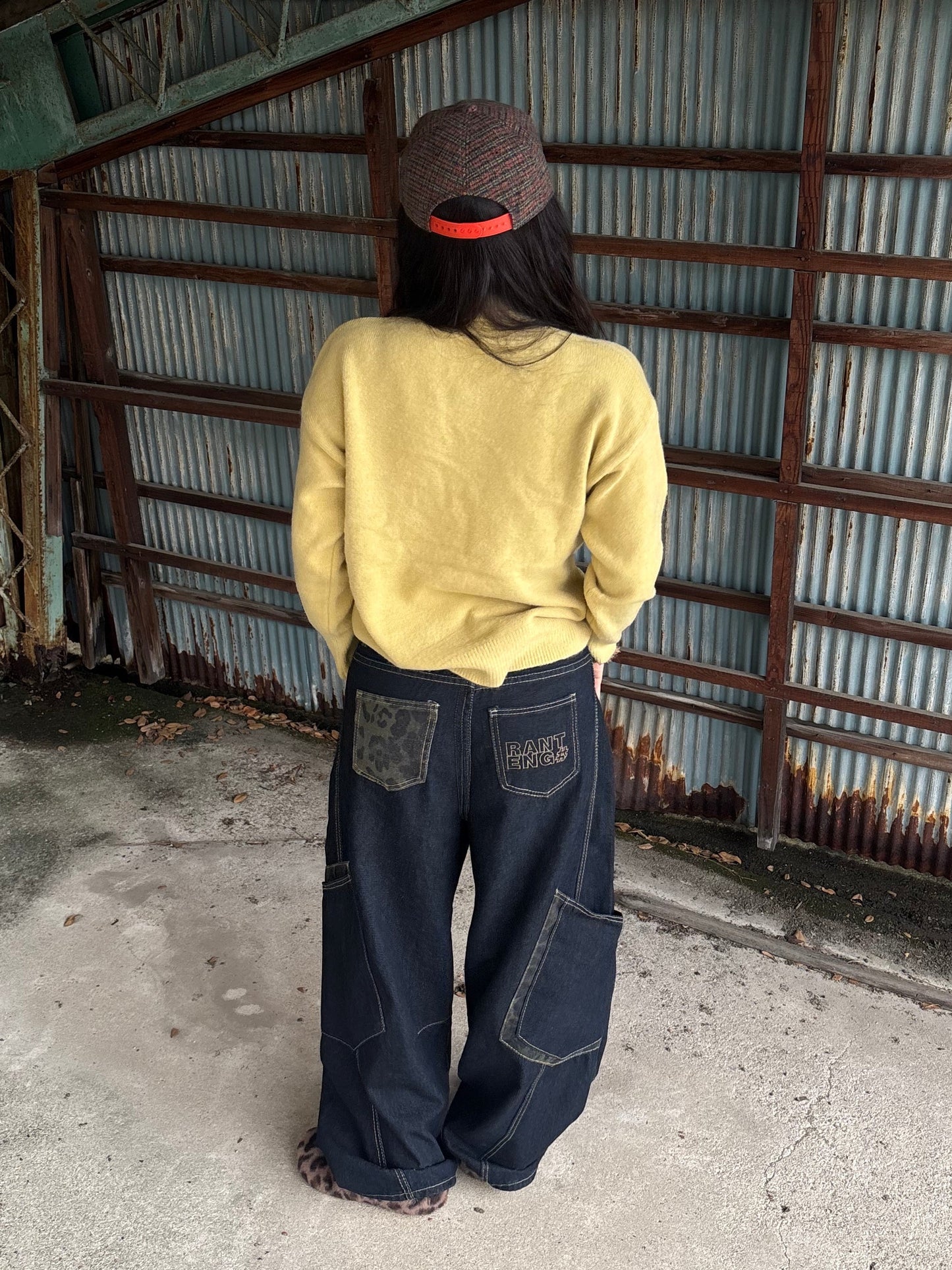 ベーシックイエローニット DPB89117
