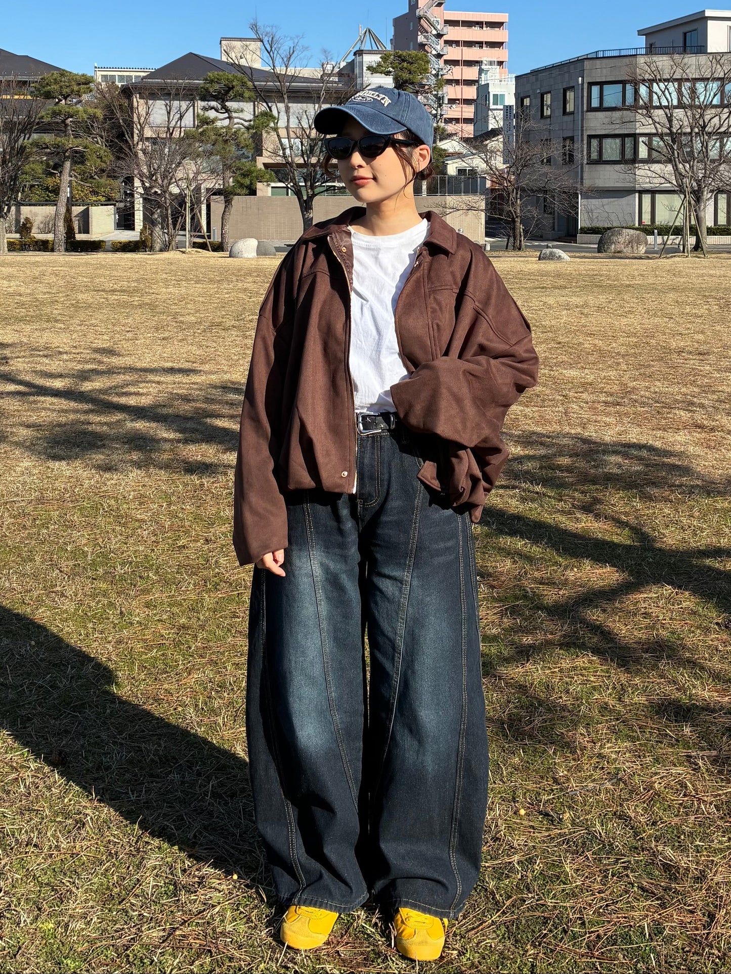 ブラウンスエードジャケット DPA61453