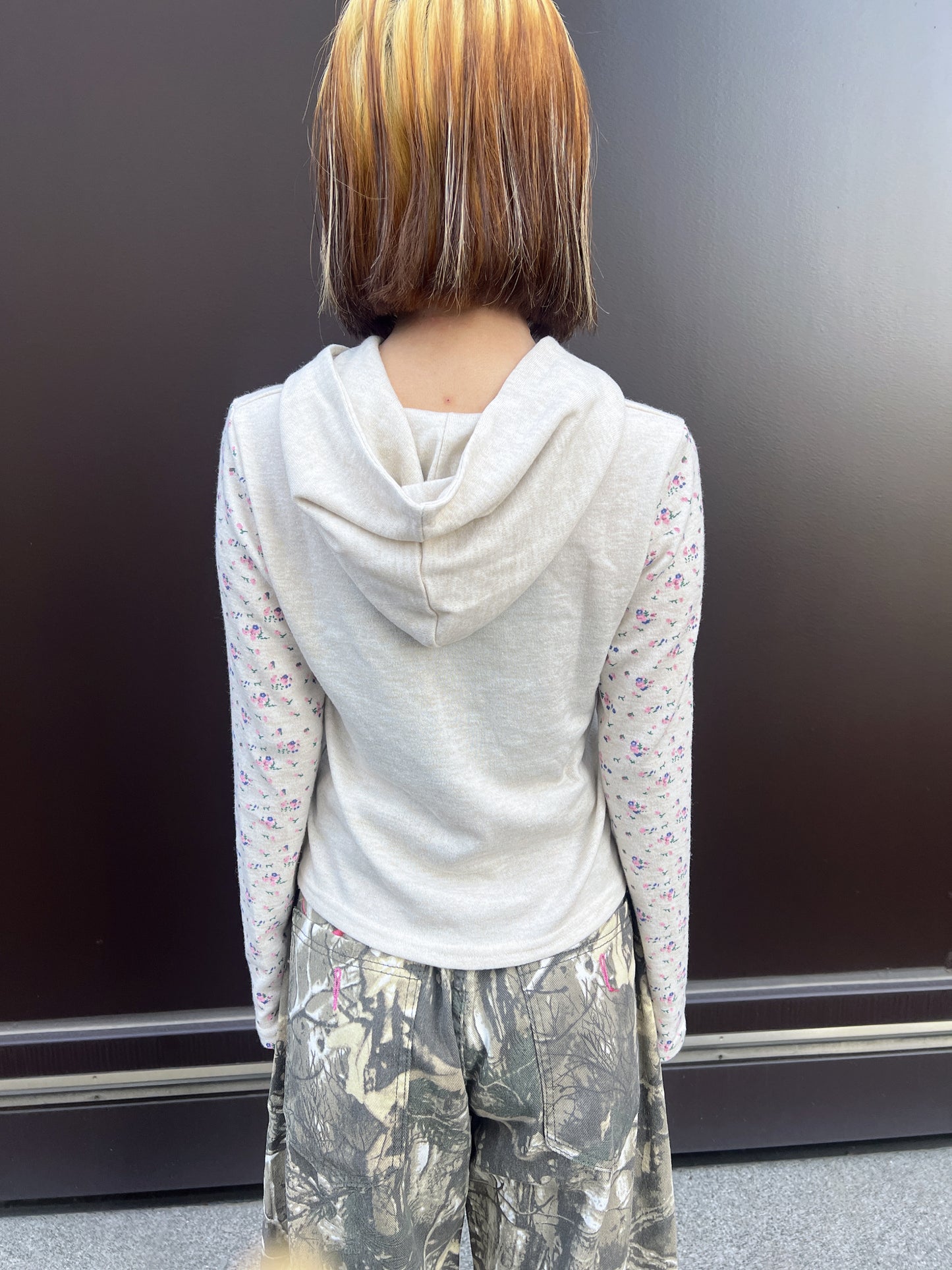 フラワープリントデザインスウェット DPB79242