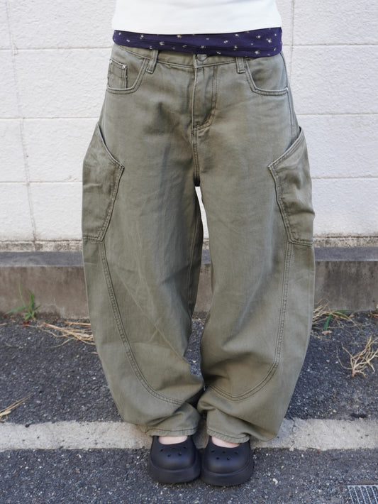 バレルレッグパンツ DPB85574