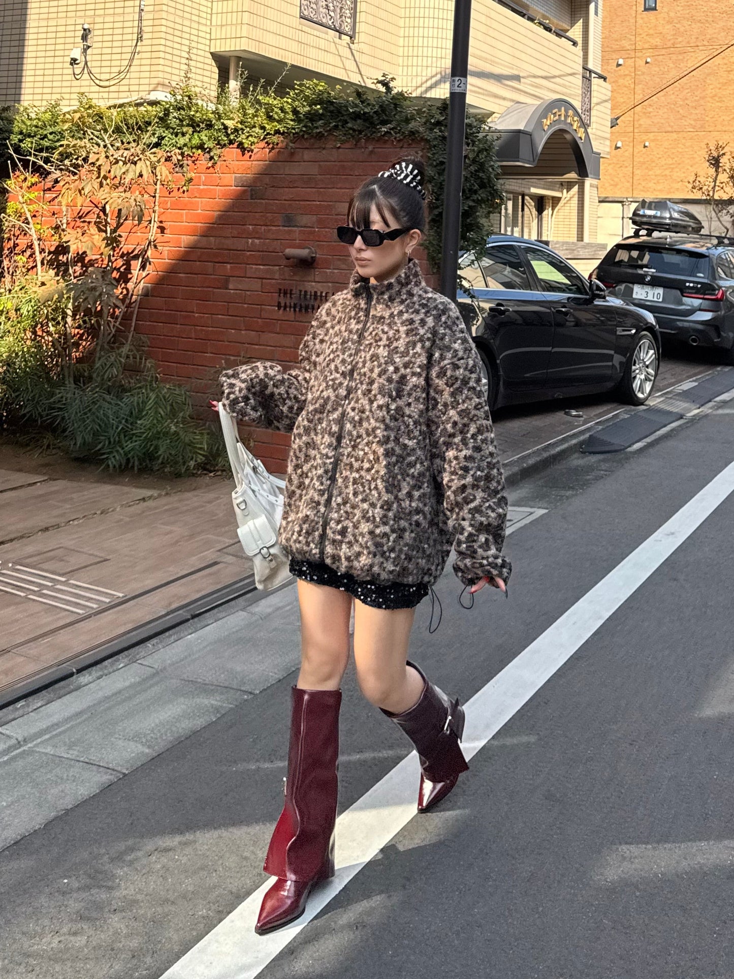 ボルドーバックルブーツ DPB86165