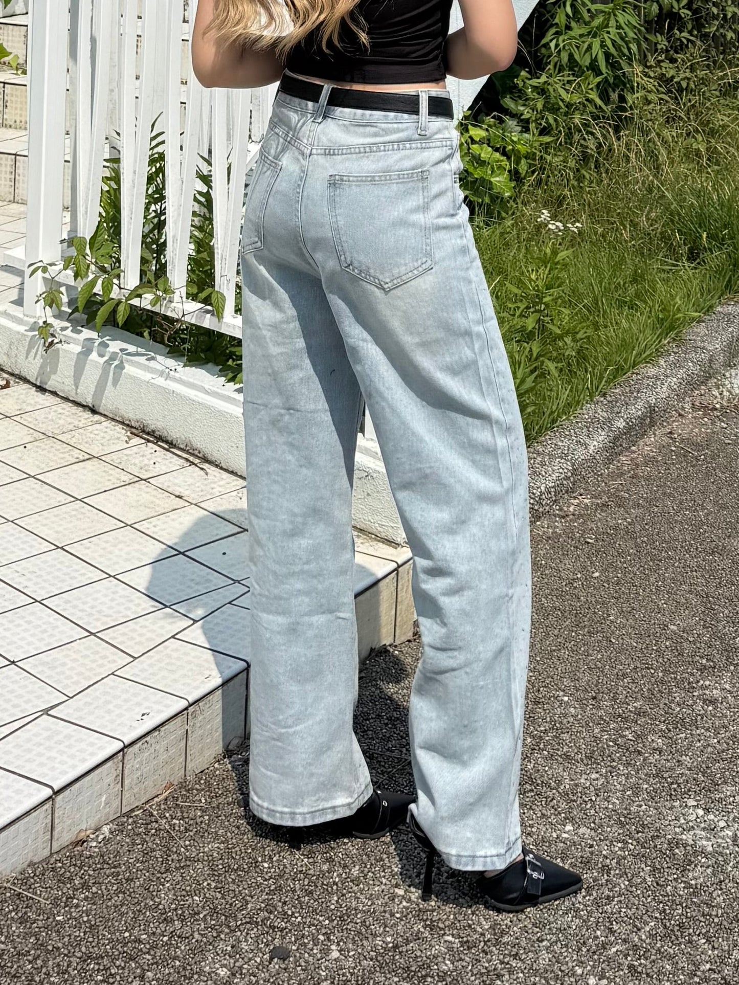 ラメデニムパンツ DPB73643