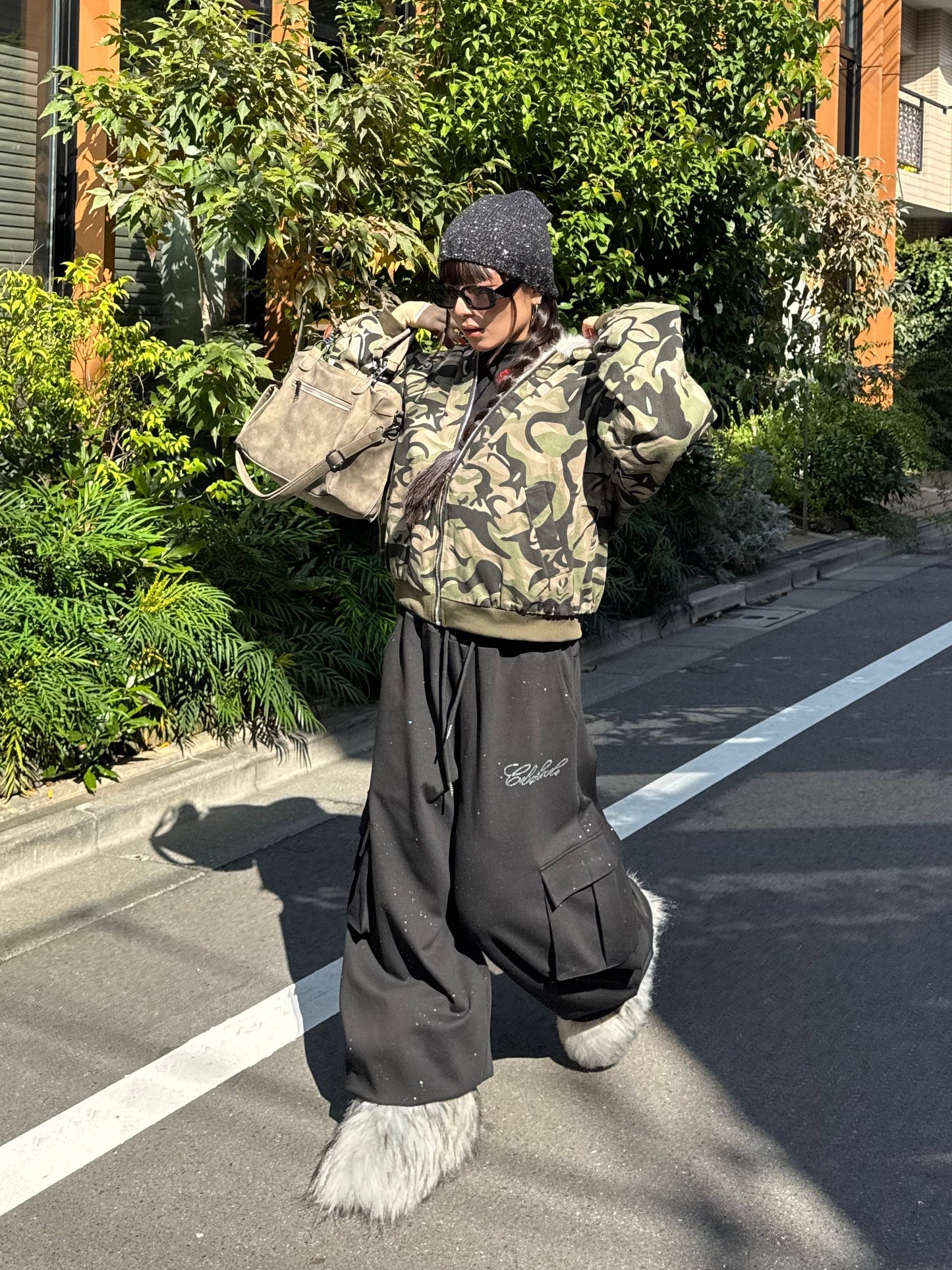 カモフラファーパーカー DPB86139