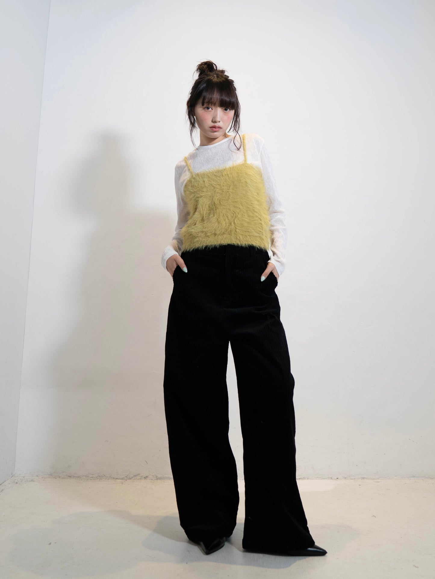 シャギーニットキャミソール DPC02004