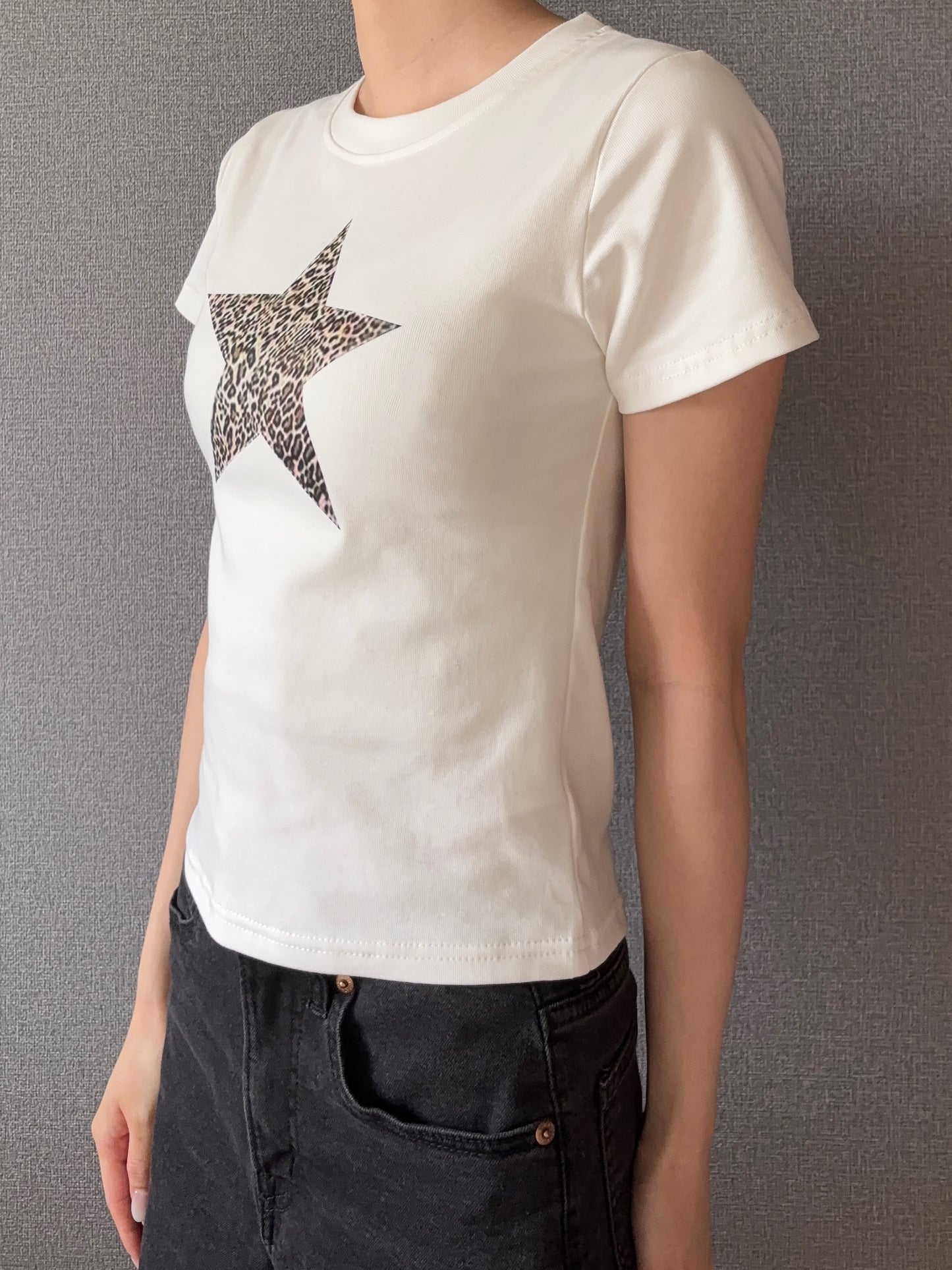 レオパードスターTシャツ DPB88035