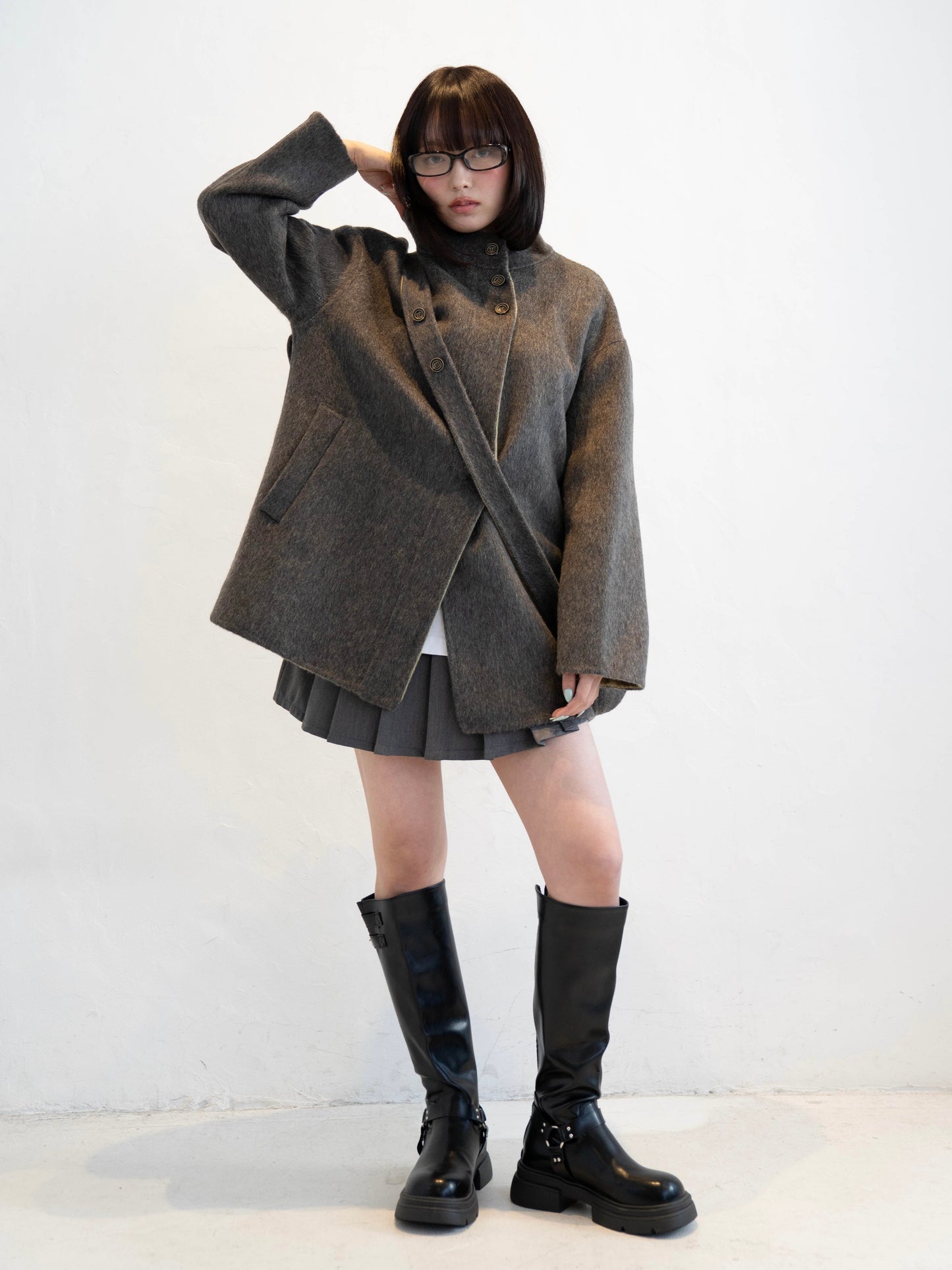 3セットバイカラーコート DPC02013