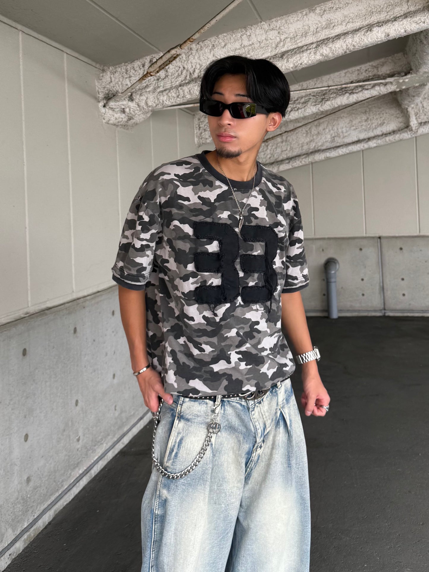 カモフラヴィンテージオーバーTシャツ DPB90230