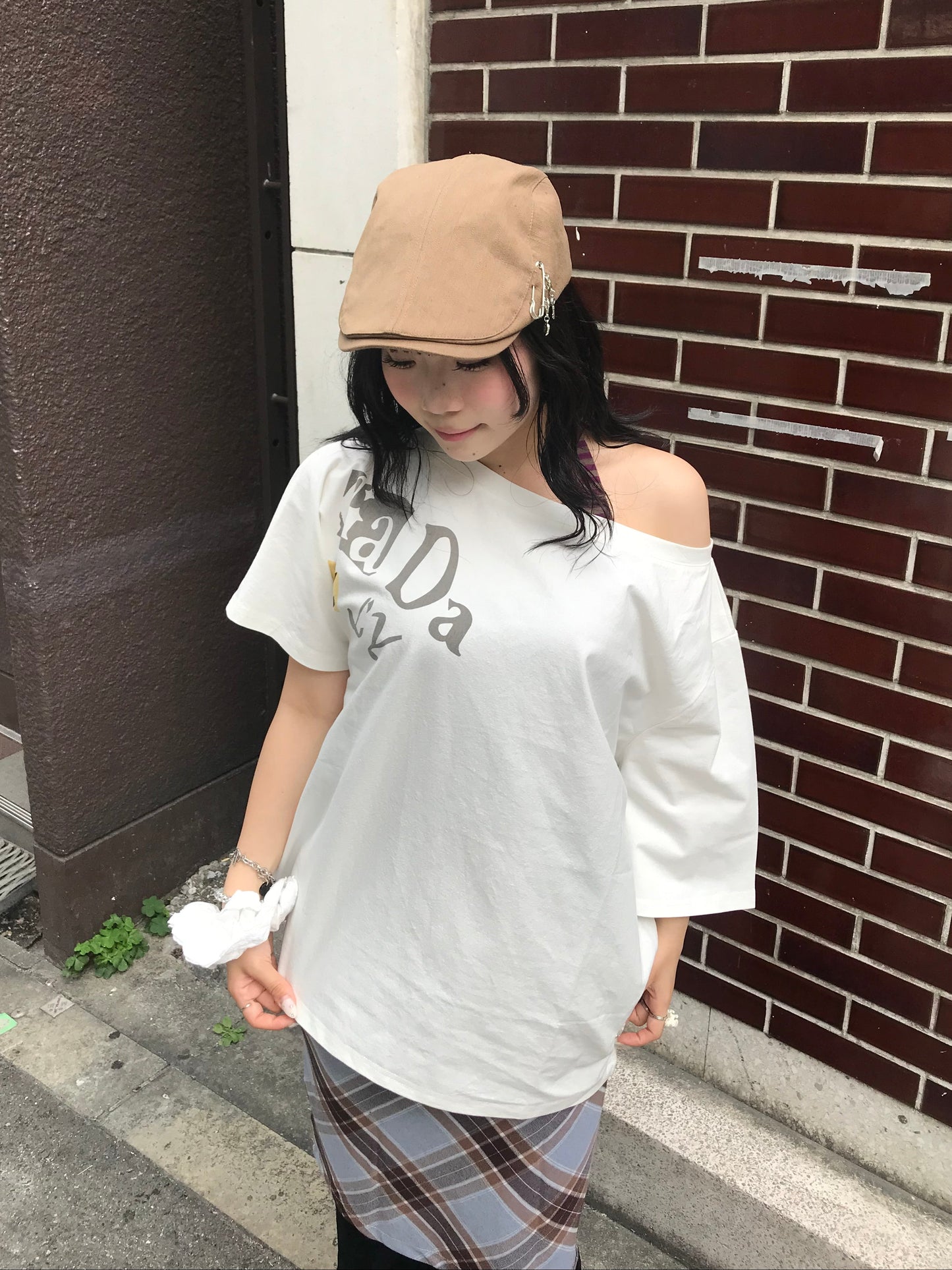 【即納】ワンショルダーオーバーT DPB89287S