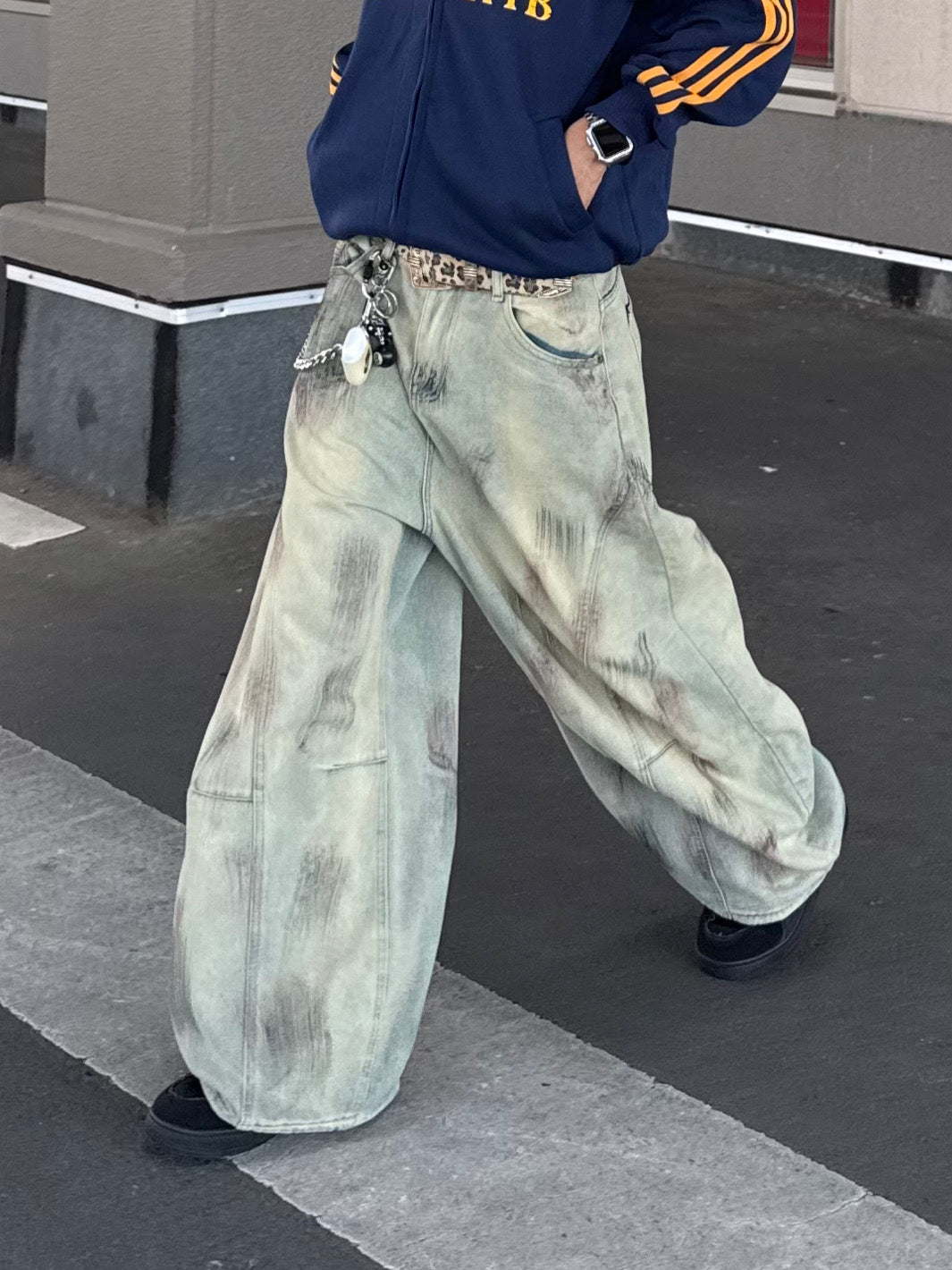 ダメージデザインデニムパンツ DPB90051