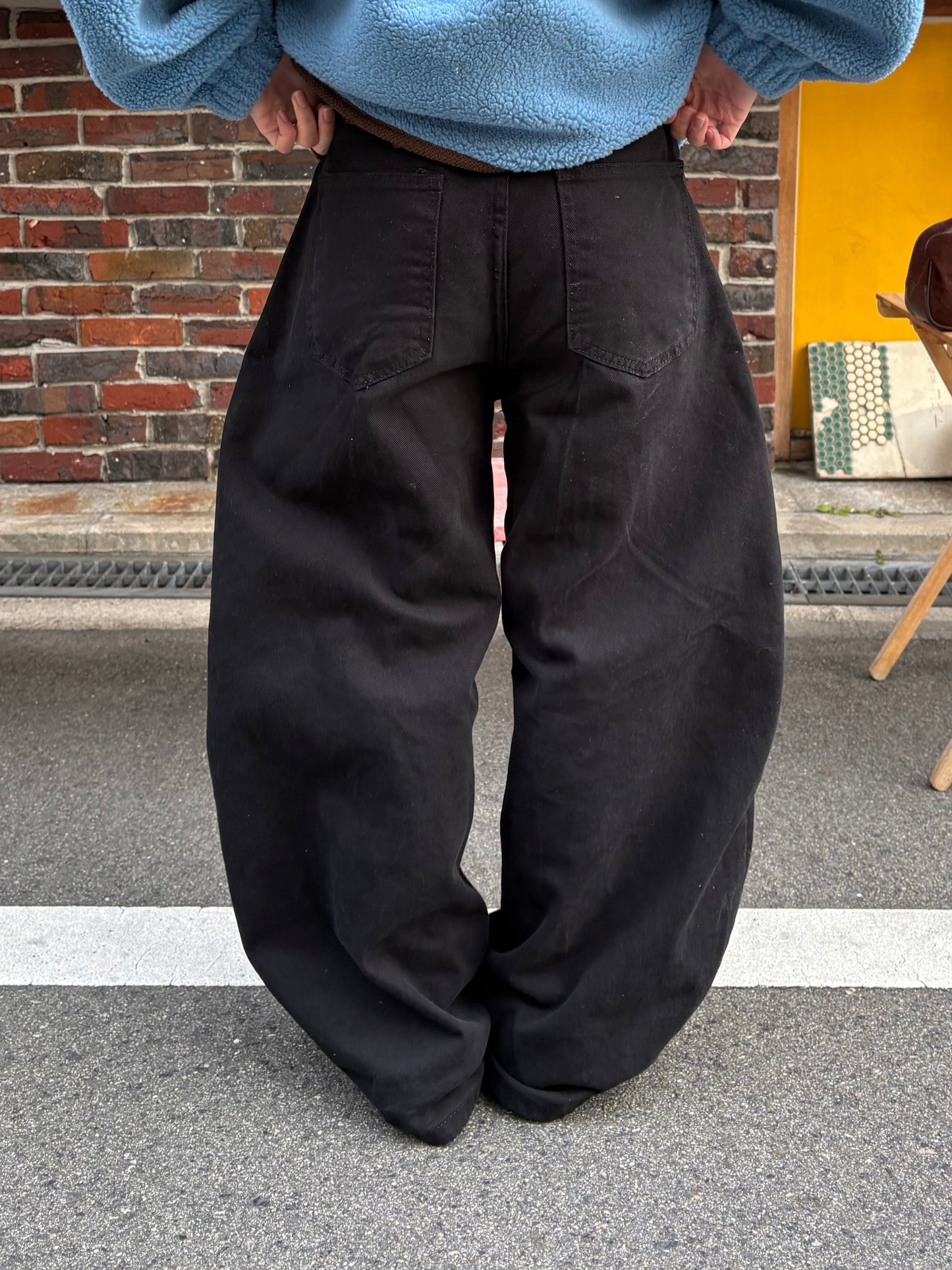 ブラックバルーンパンツ DPB99014