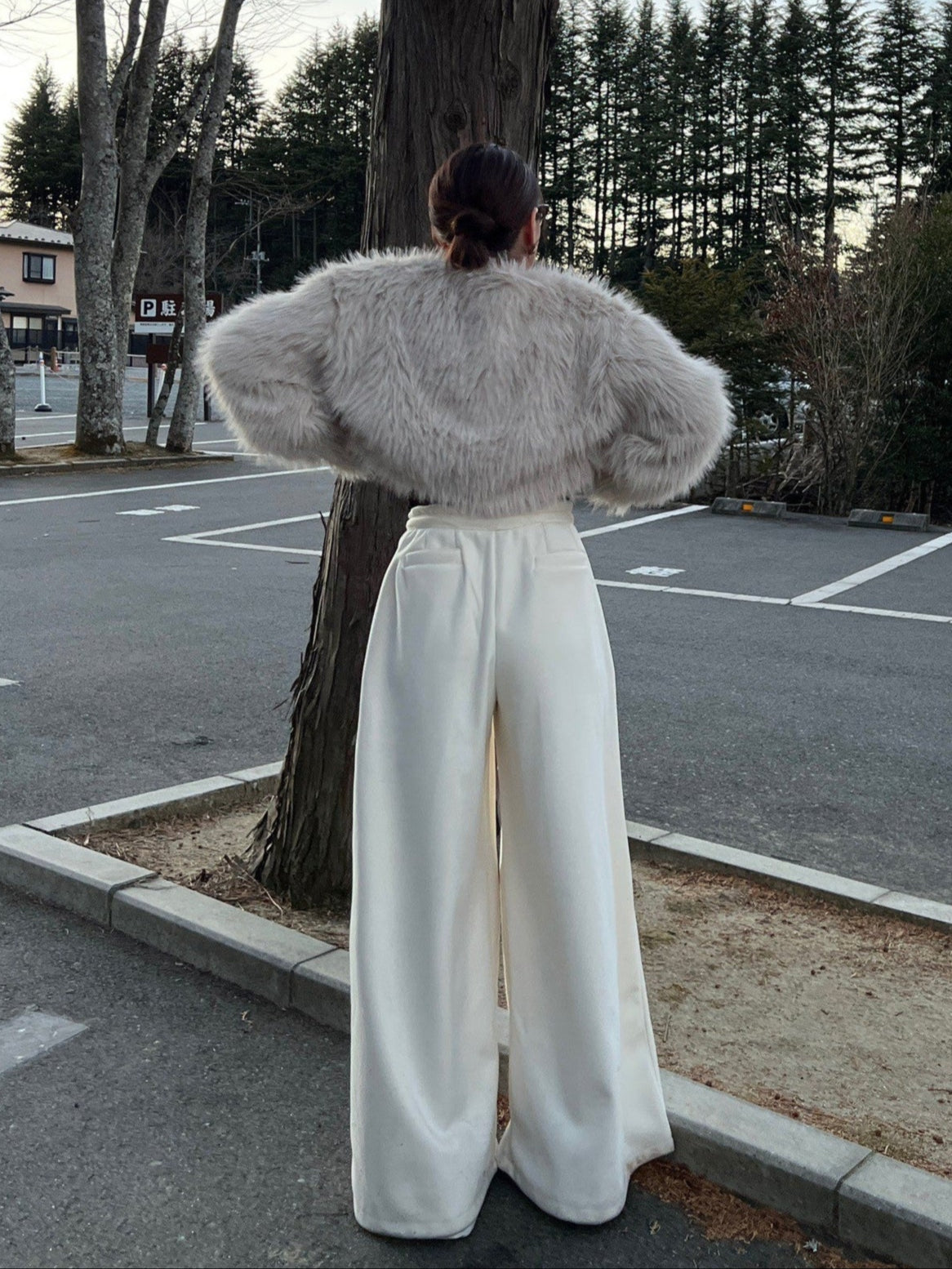 ハイウエストワイドパンツ DPB56258