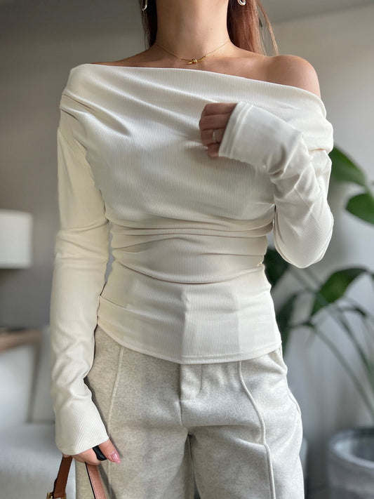 ワンショルダーニット DPB56371