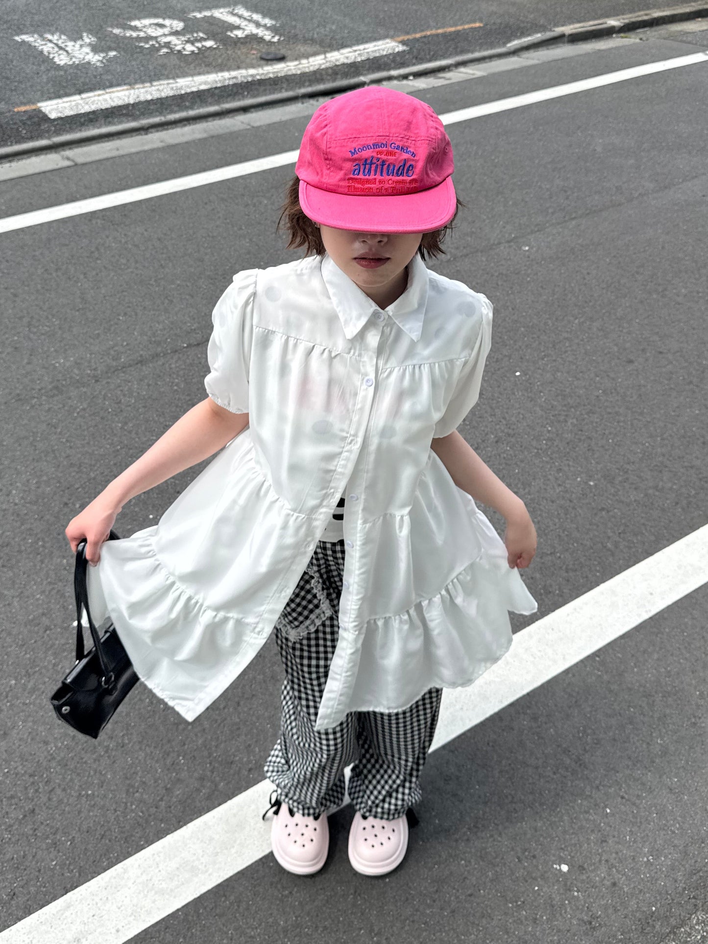 フロントハートチェックパンツ DPB91144
