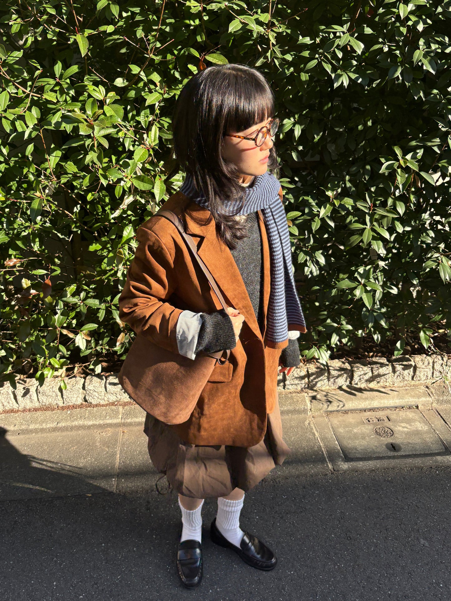 スエードライクテーラードジャケット DPA43723