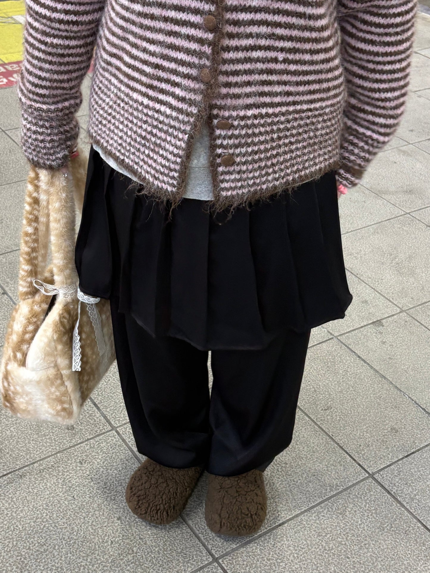 レイヤードスカートパンツ DPB97075