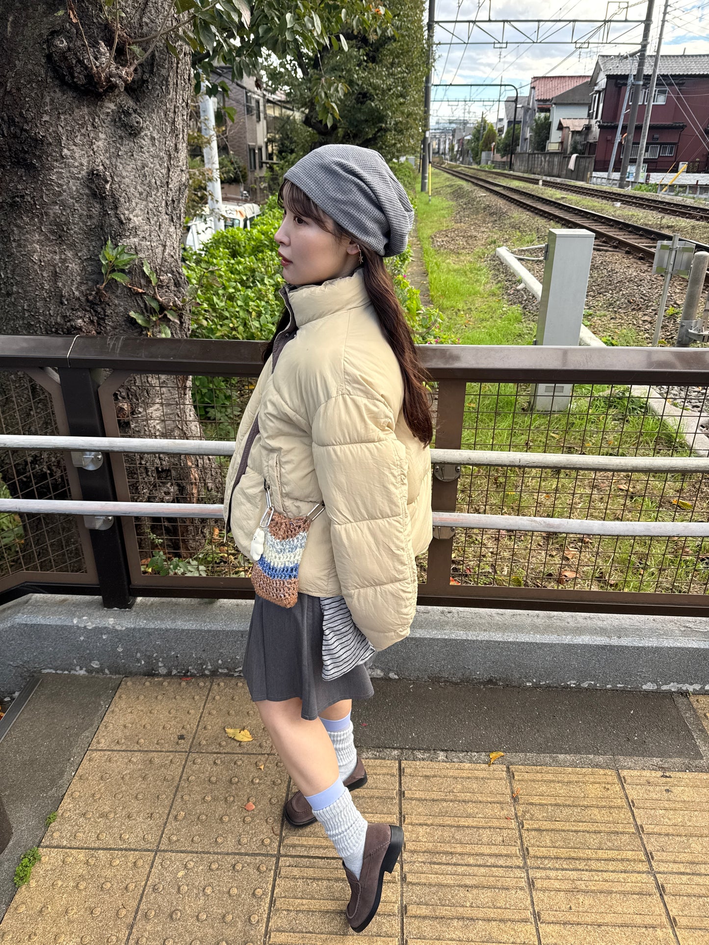 バイカラー中綿ジャケット DPB78220