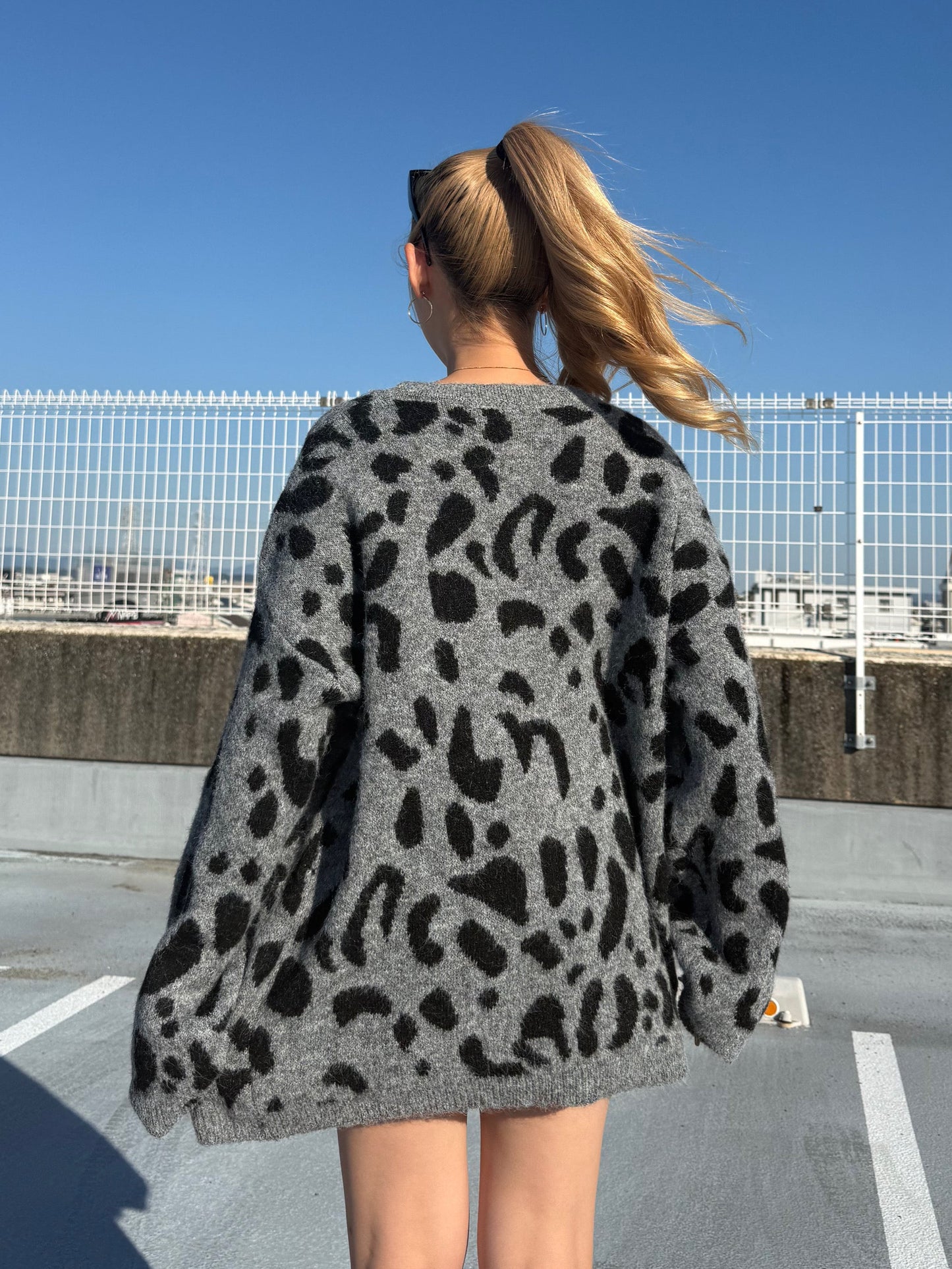 レオパードニットトップス DPB73525