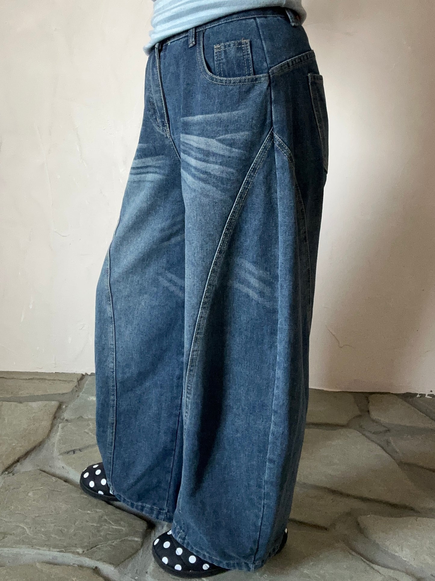 Aラインデニムパンツ DPB95067