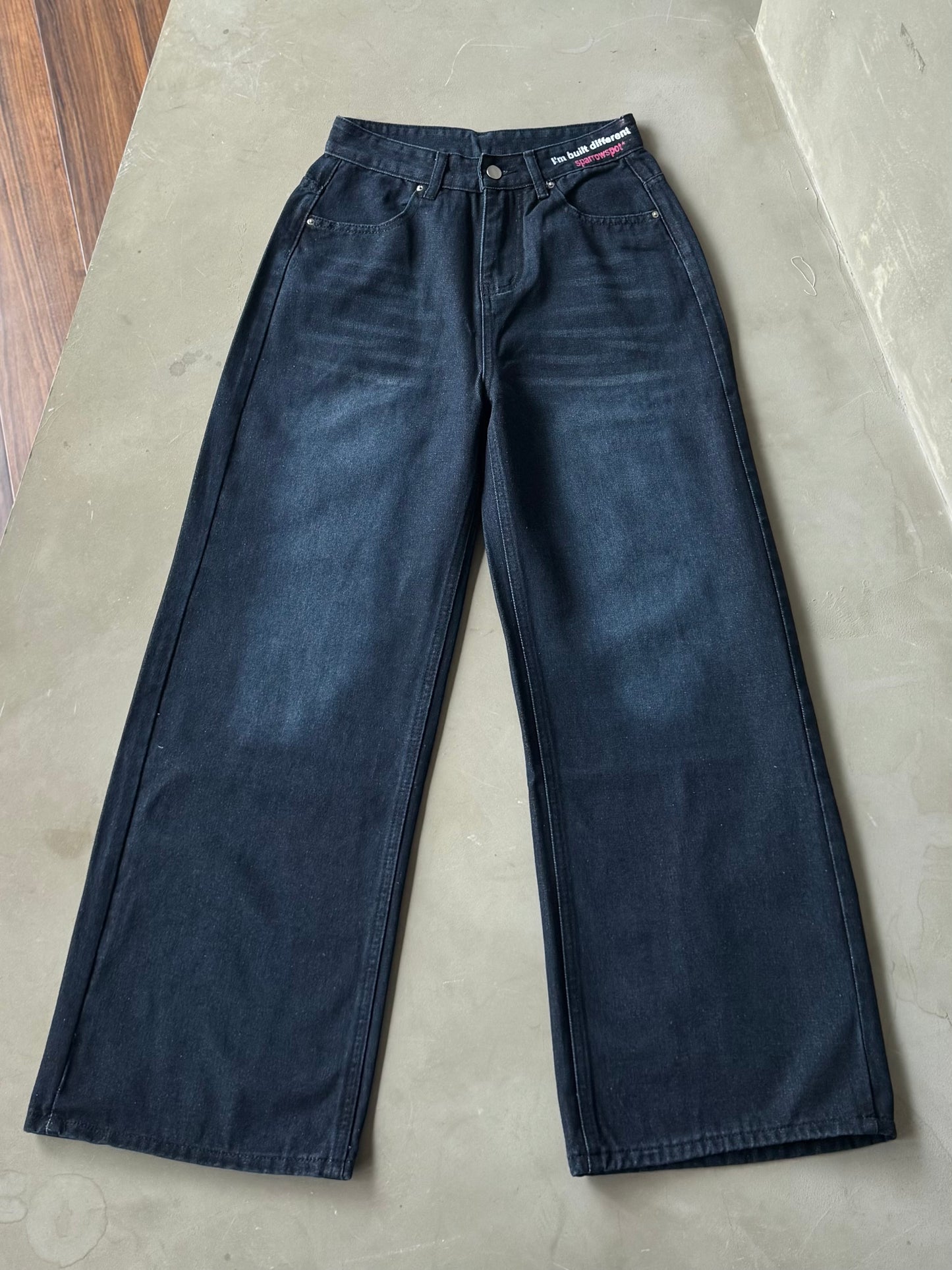 【即納】ビビットロゴデニムパンツ DPB86306S