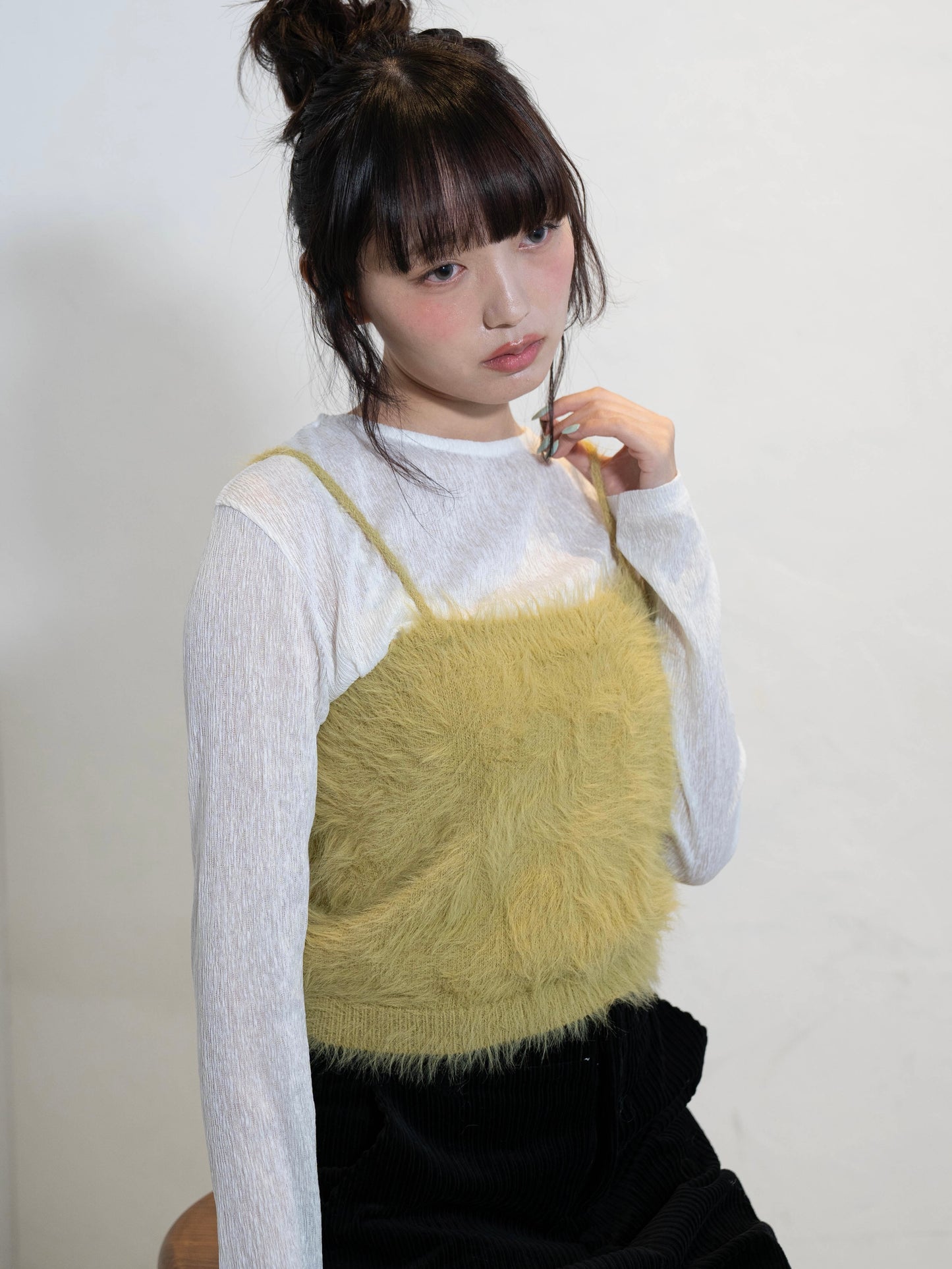 シャギーニットキャミソール DPC02004