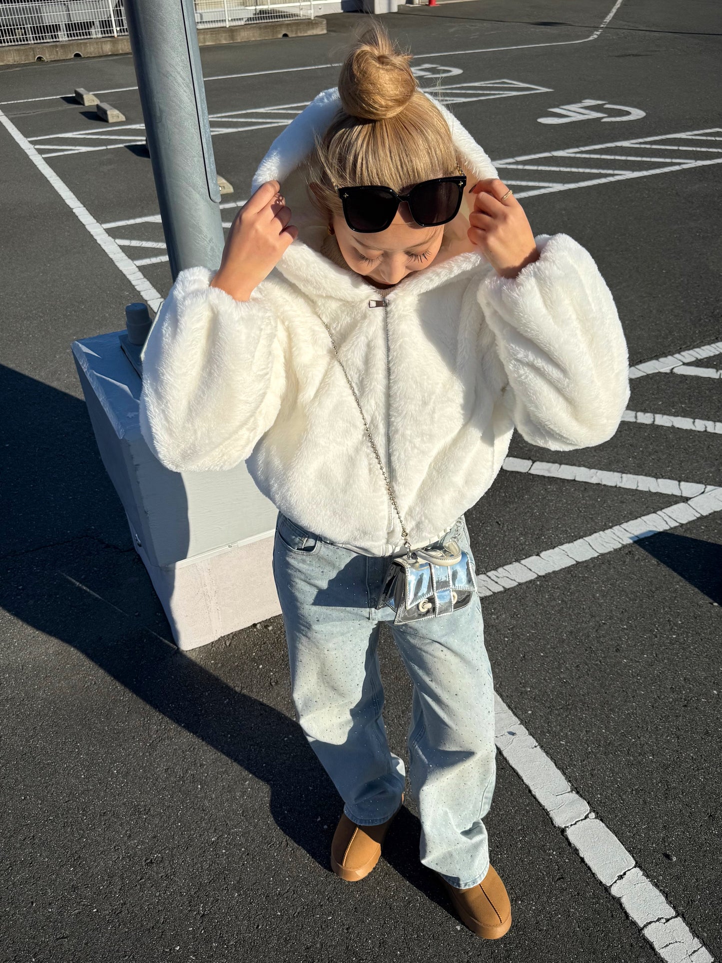 モコモコムートンブーツ DPB73457