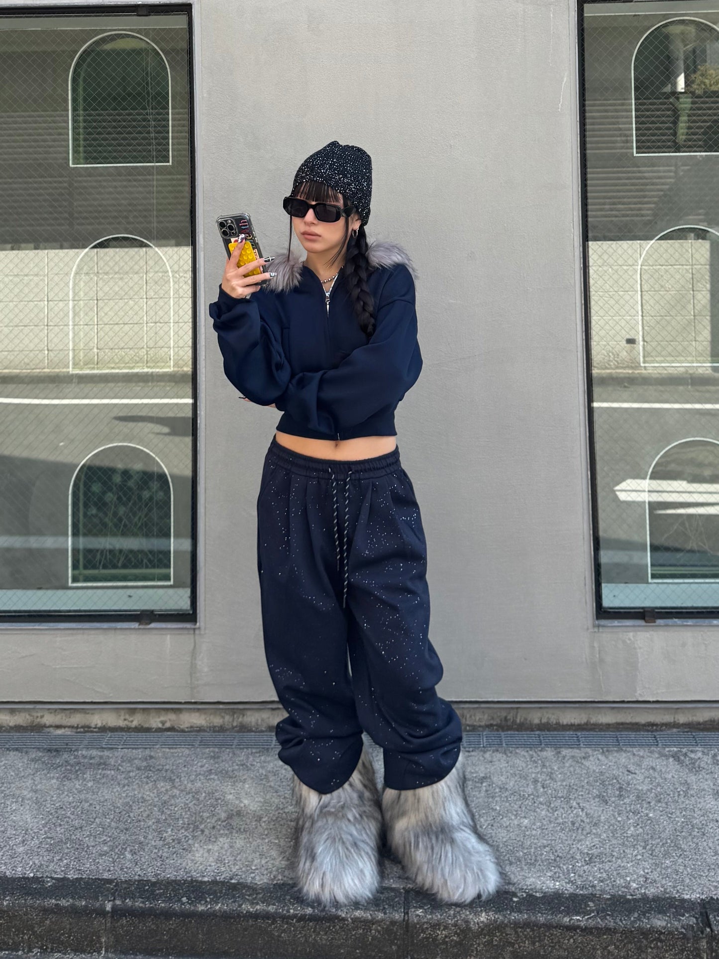 ラメスウェットパンツ DPB86151