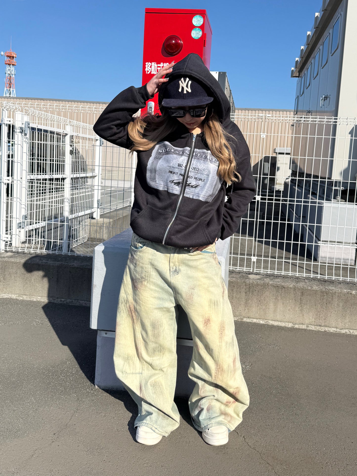 ダメージデザインデニムパンツ DPB90051