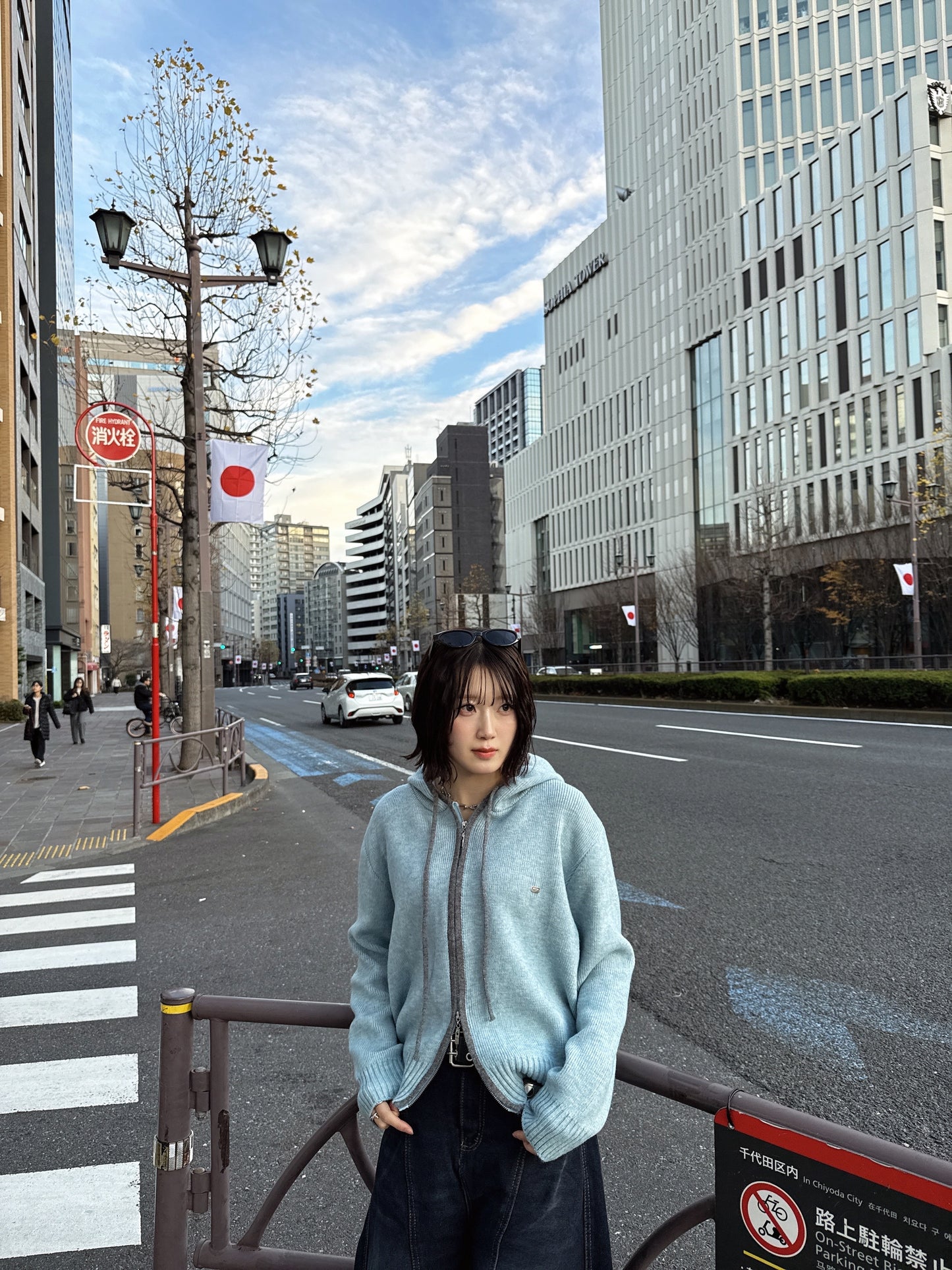 ダブルジップニットパーカー DPB93074