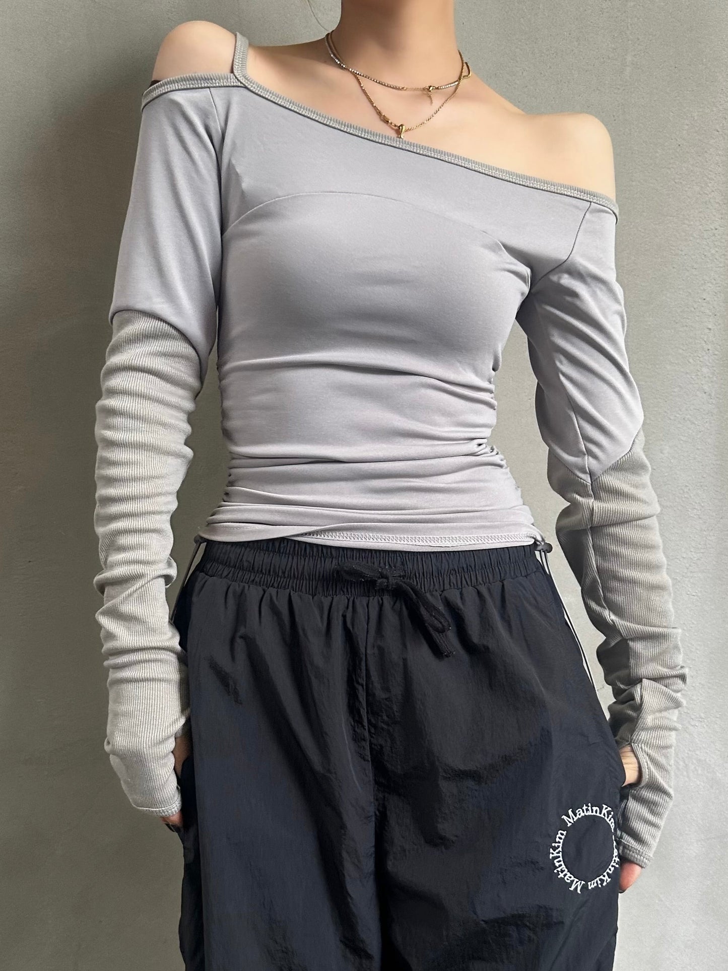 ワンショルフィットトップス DPB26556