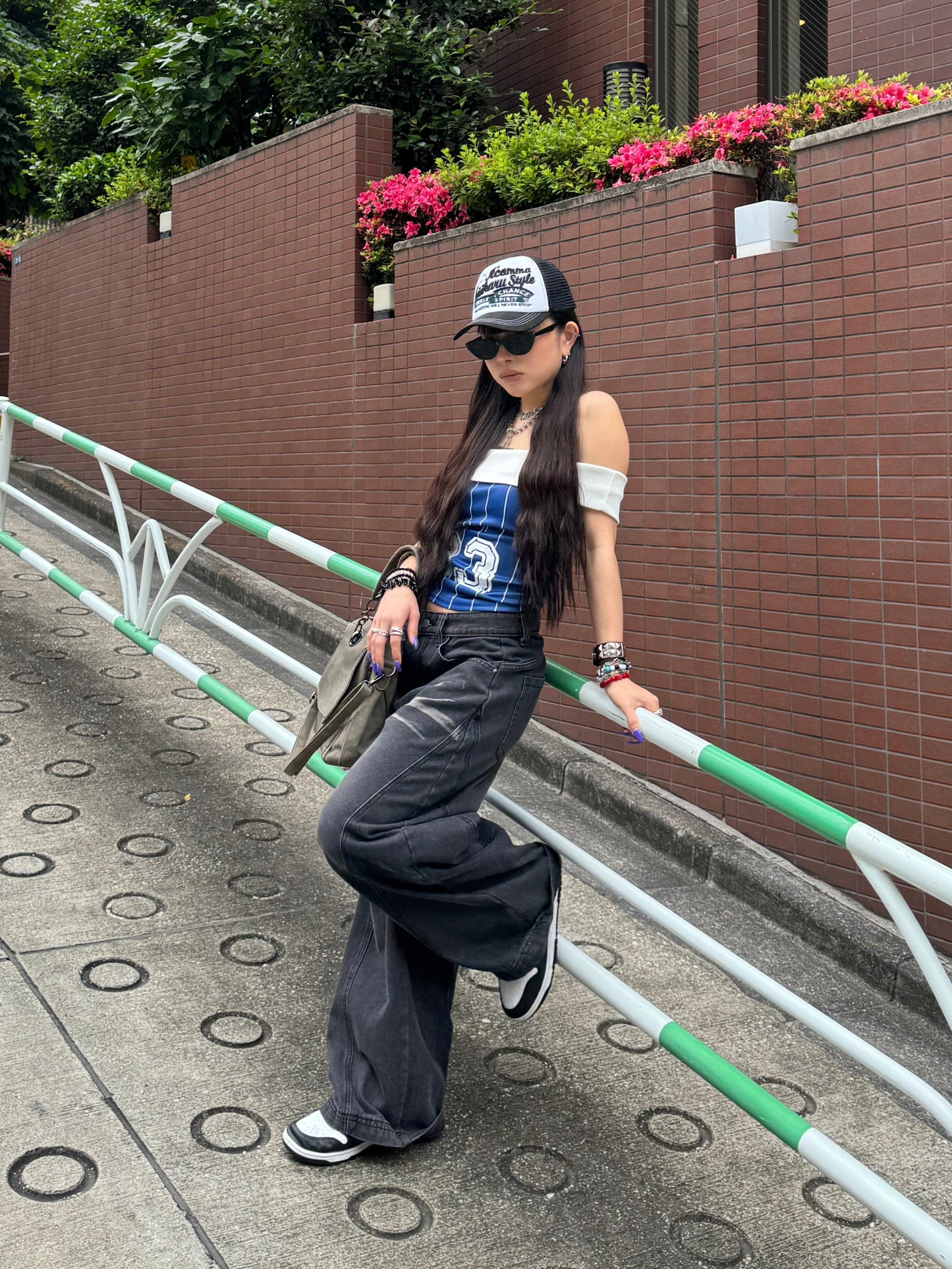 バルーンウォッシュドデニムパンツ DPB86055