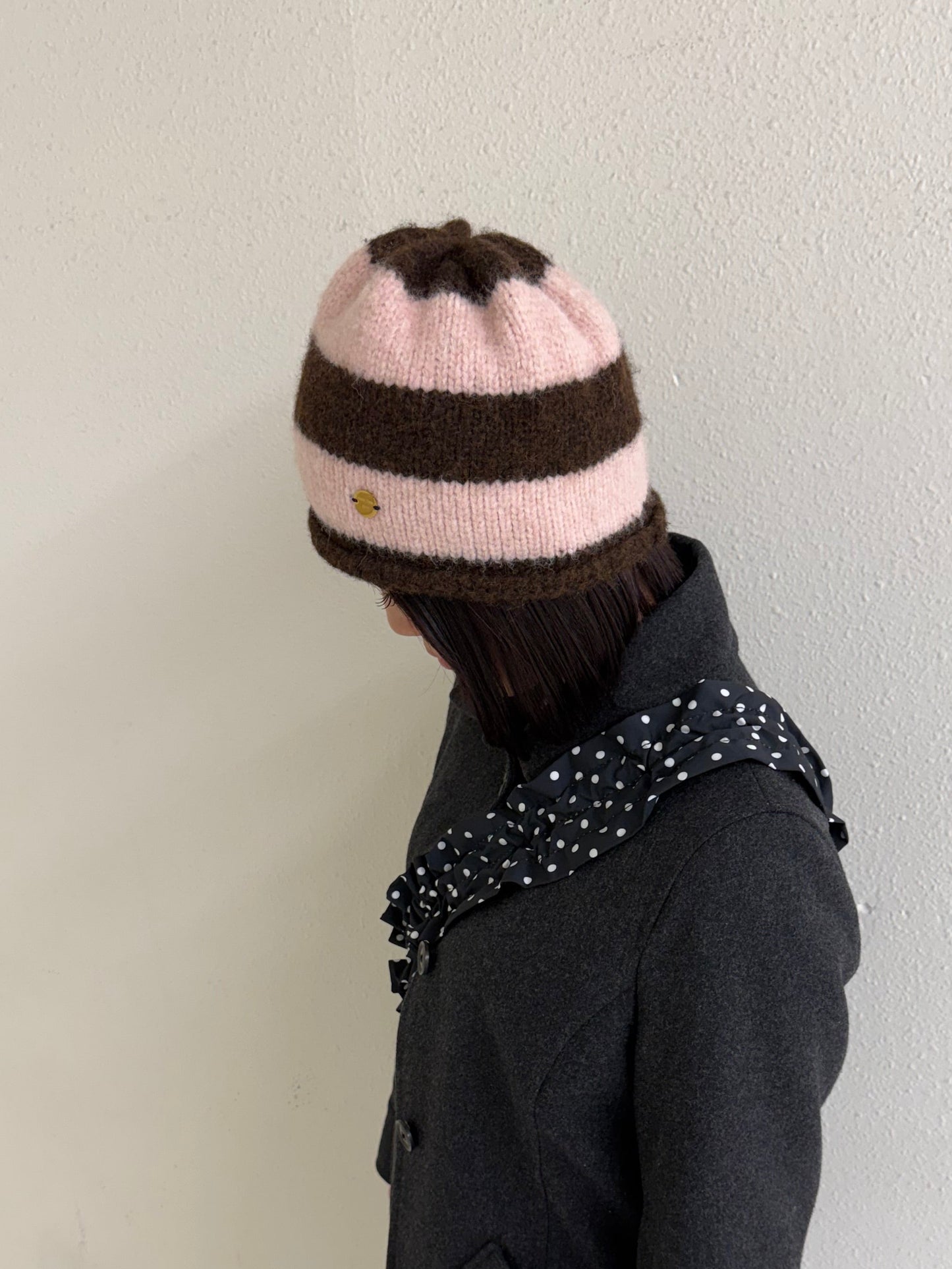 カラフルボーダーニット帽 DPB93095