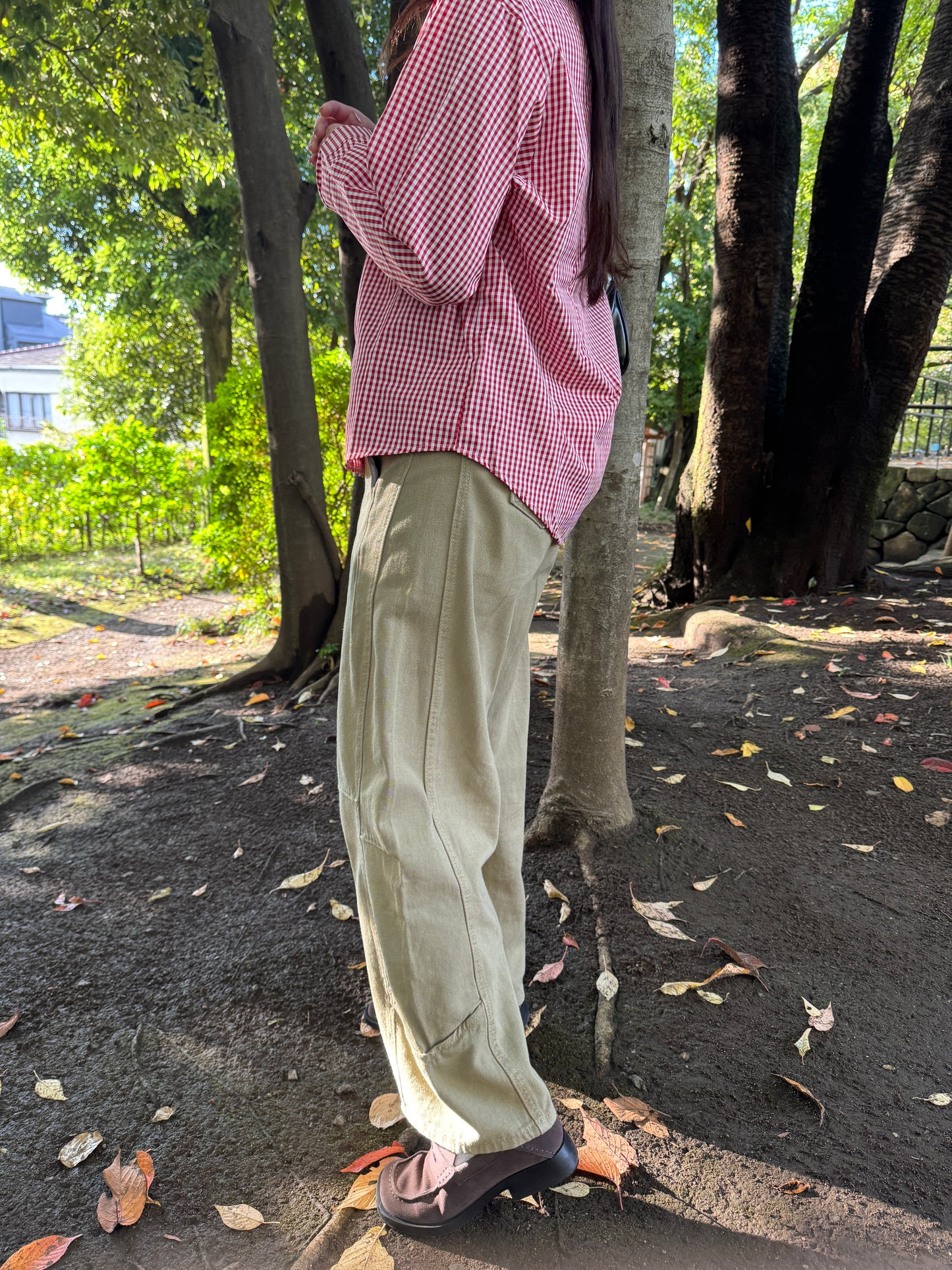 チェックワイドシャツ DPB78194